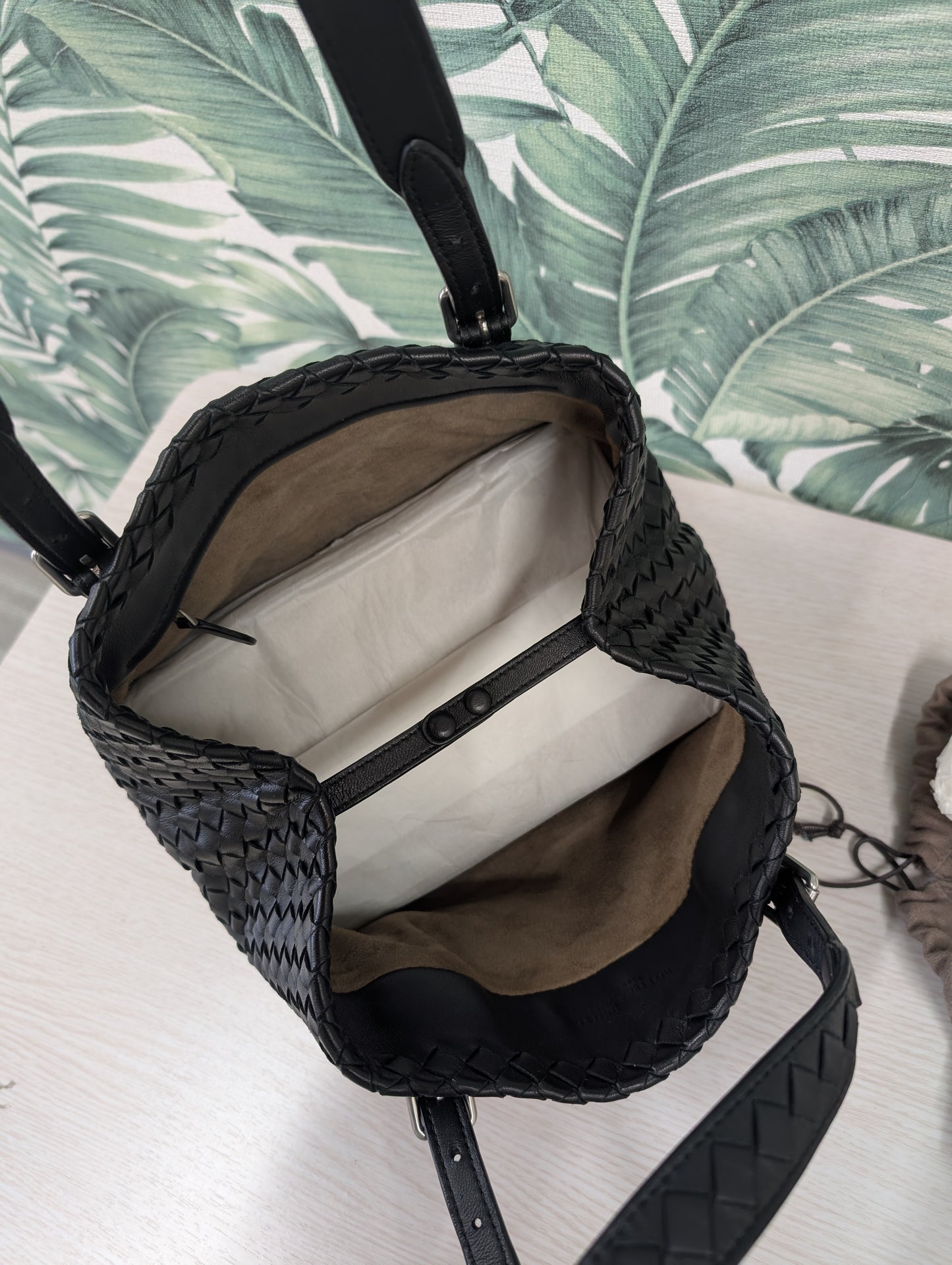Intrecciato Cesta Tote Bag Small