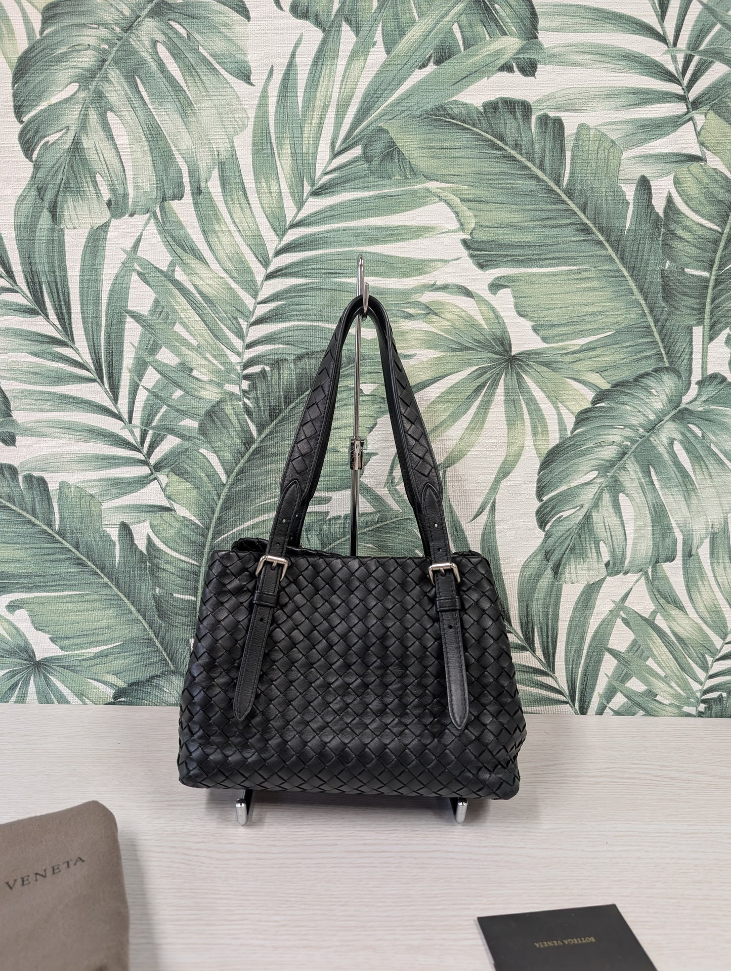 Intrecciato Cesta Tote Bag Small