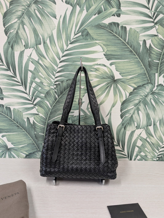 Intrecciato Cesta Tote Bag Small