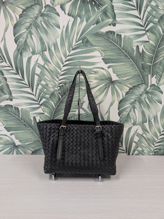 Intrecciato Cesta Tote Bag Small