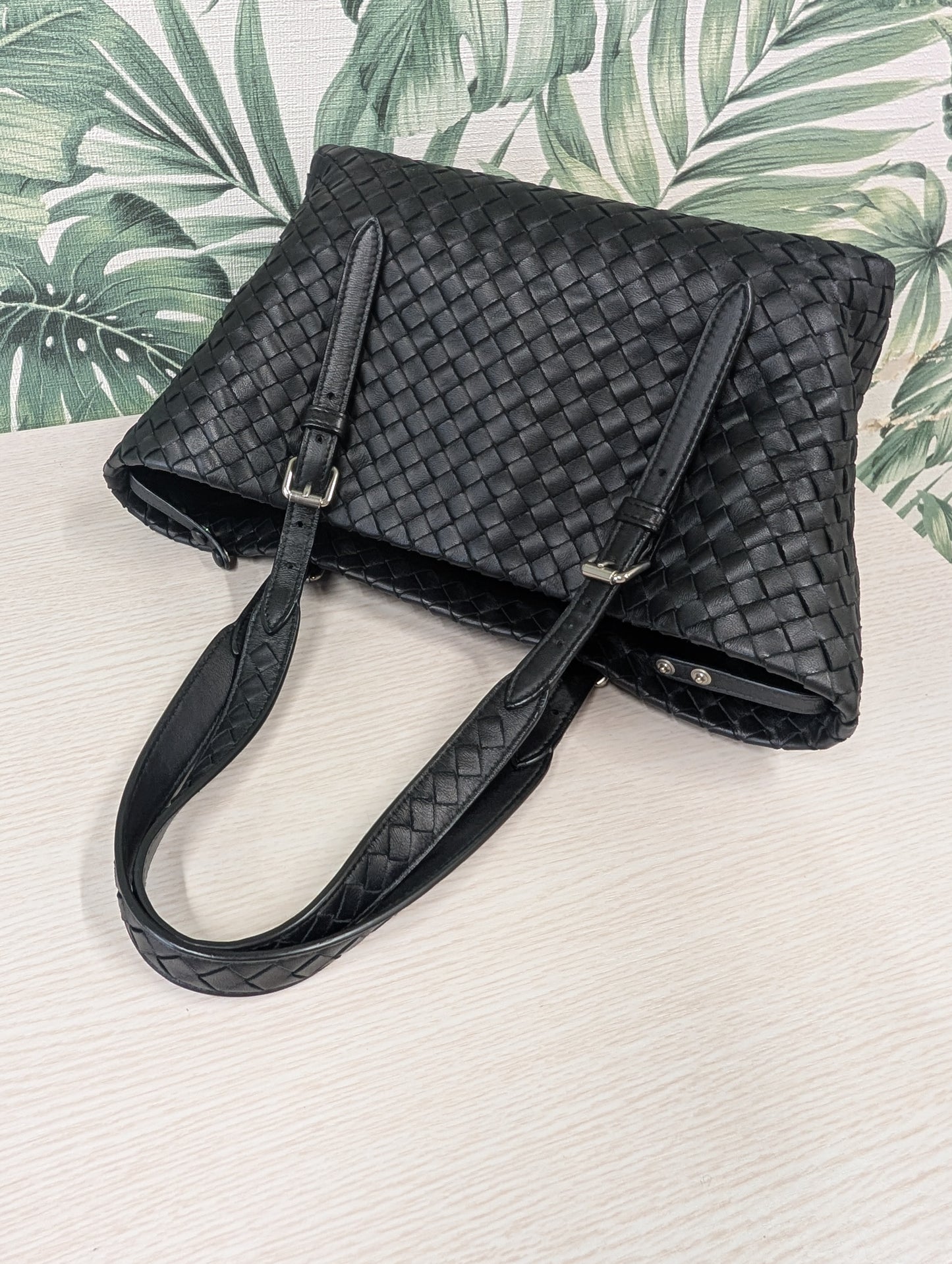 Intrecciato Cesta Tote Bag Small