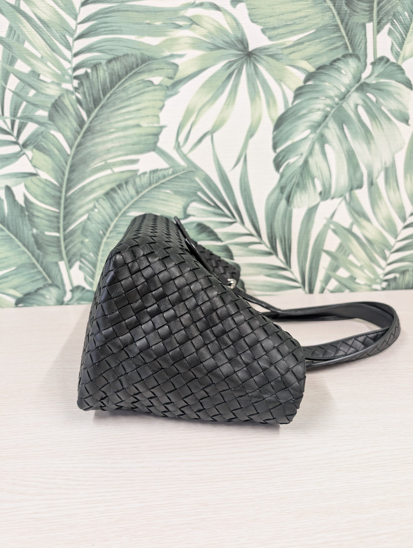 Intrecciato Cesta Tote Bag Small