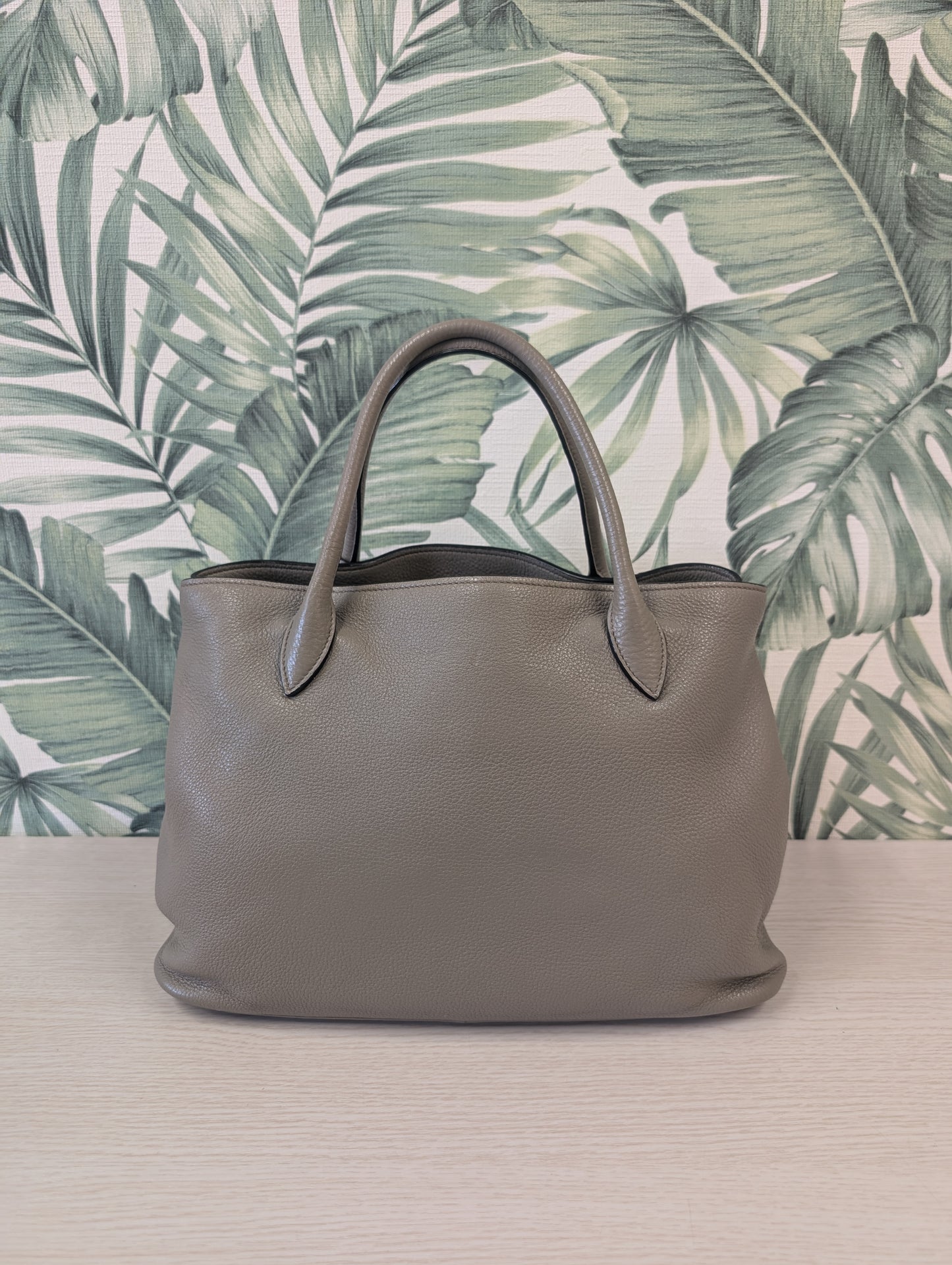 Vit Daino Leather Top Handle Small