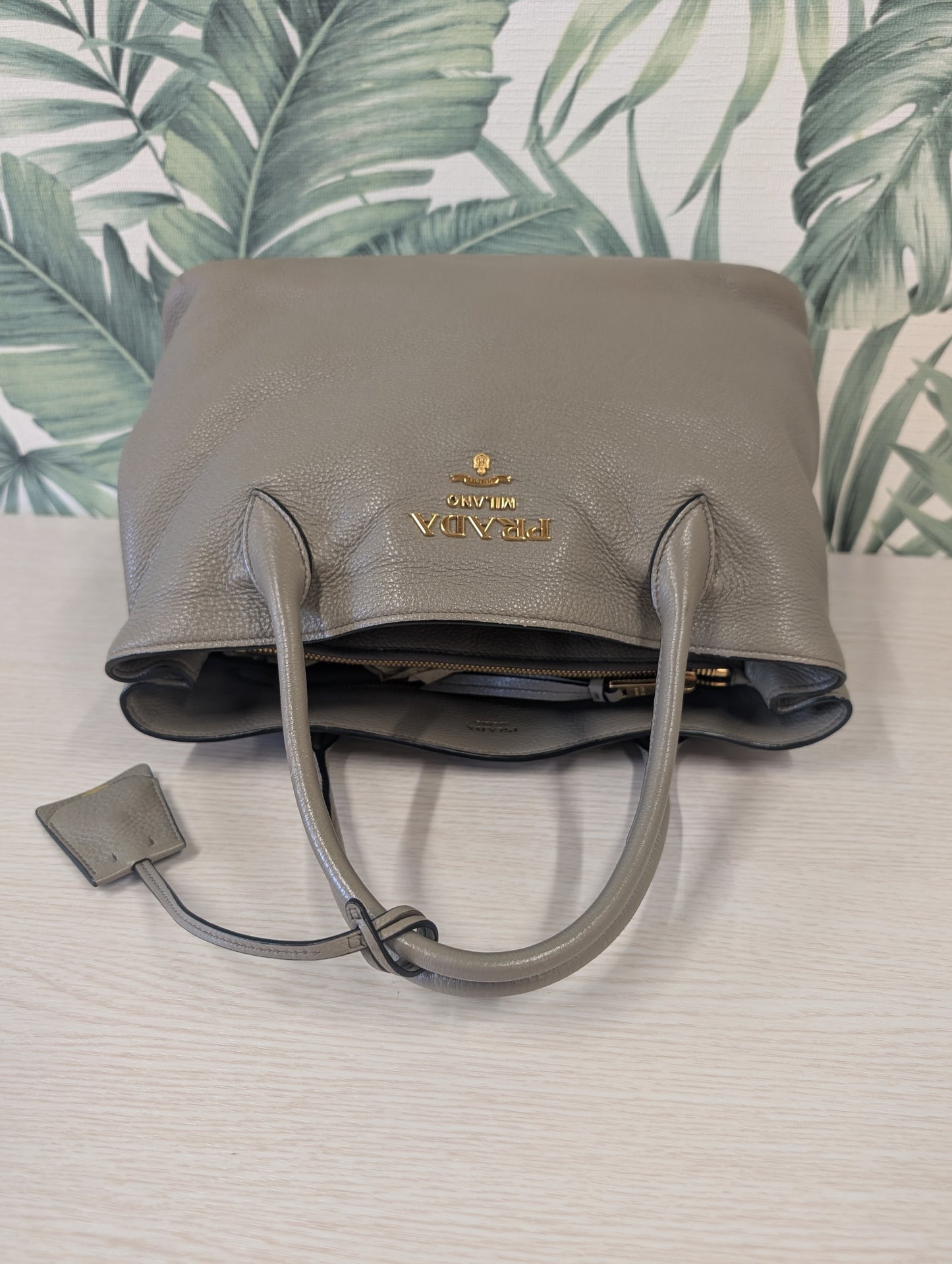 Vit Daino Leather Top Handle Small