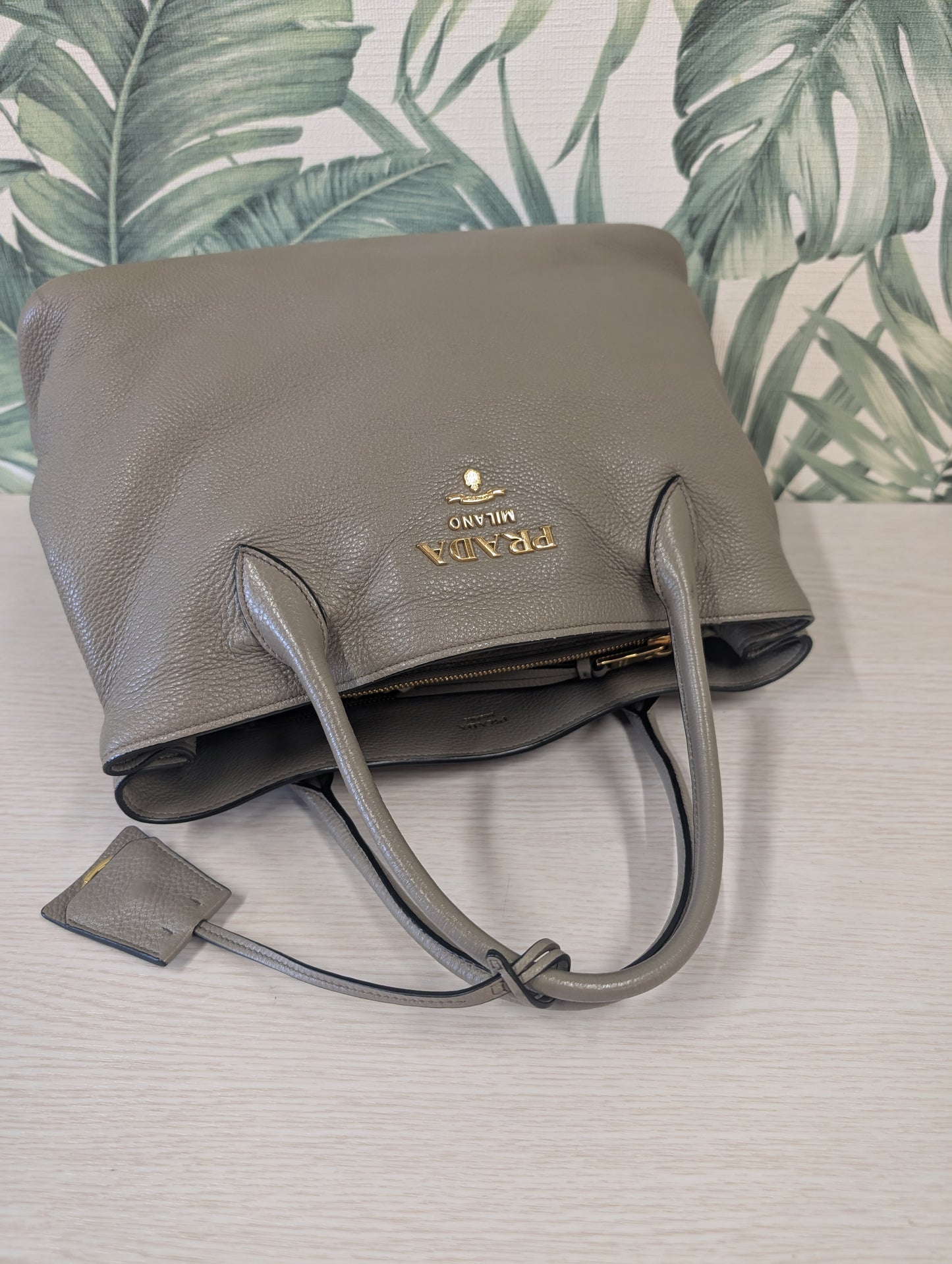 Vit Daino Leather Top Handle Small
