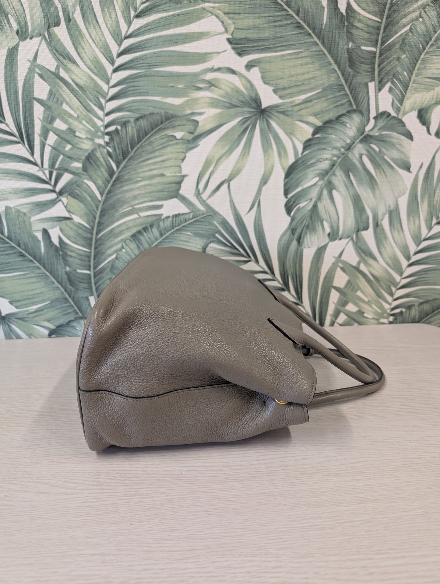 Vit Daino Leather Top Handle Small
