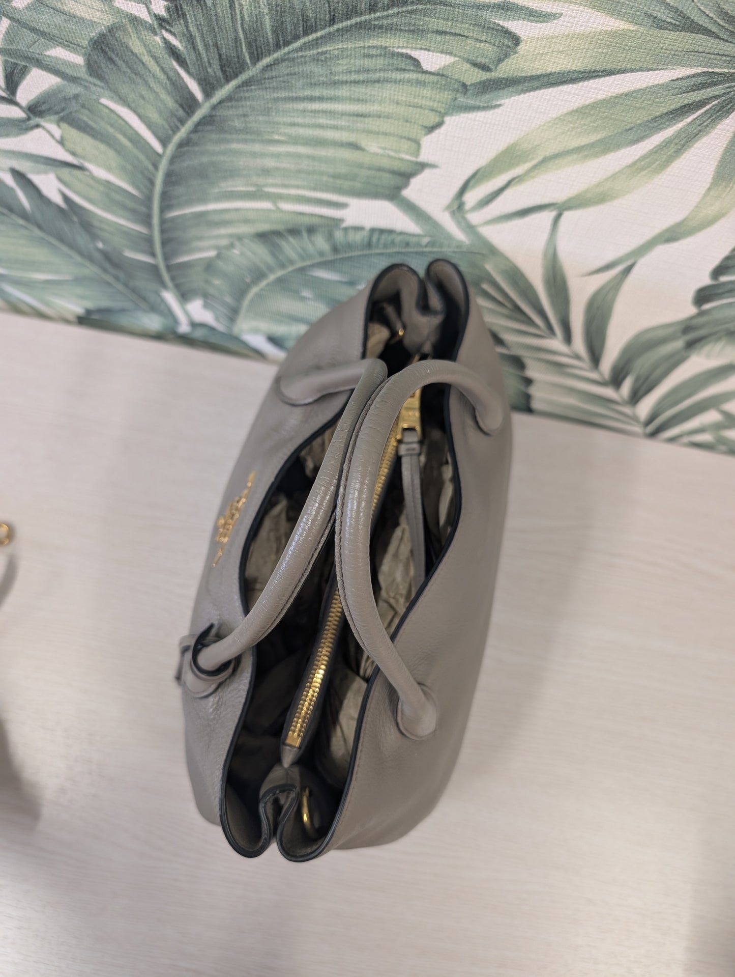 Vit Daino Leather Top Handle Small