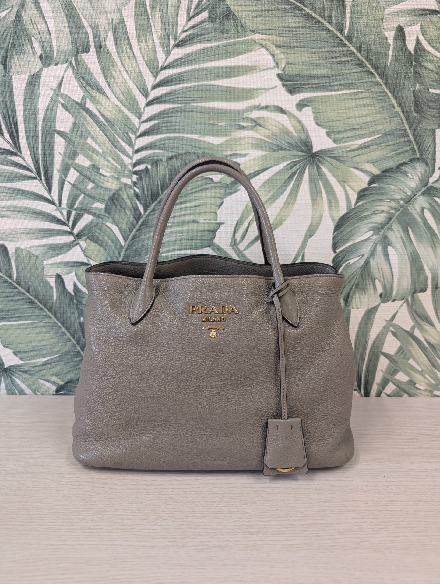 Vit Daino Leather Top Handle Small