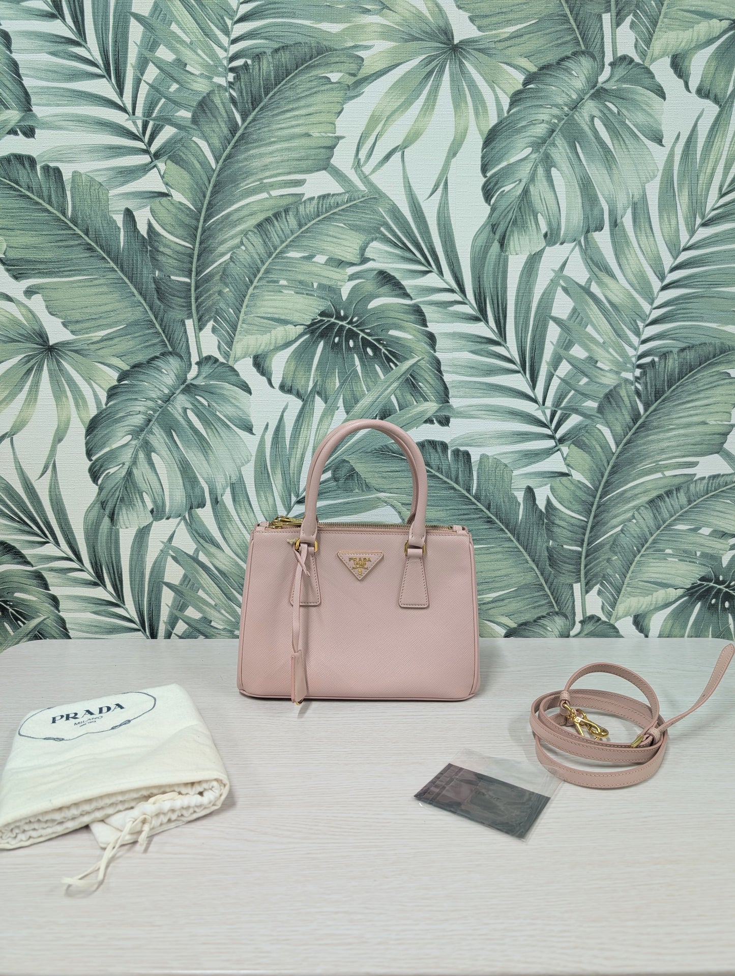 Saffiano Galleria Orchidea Small