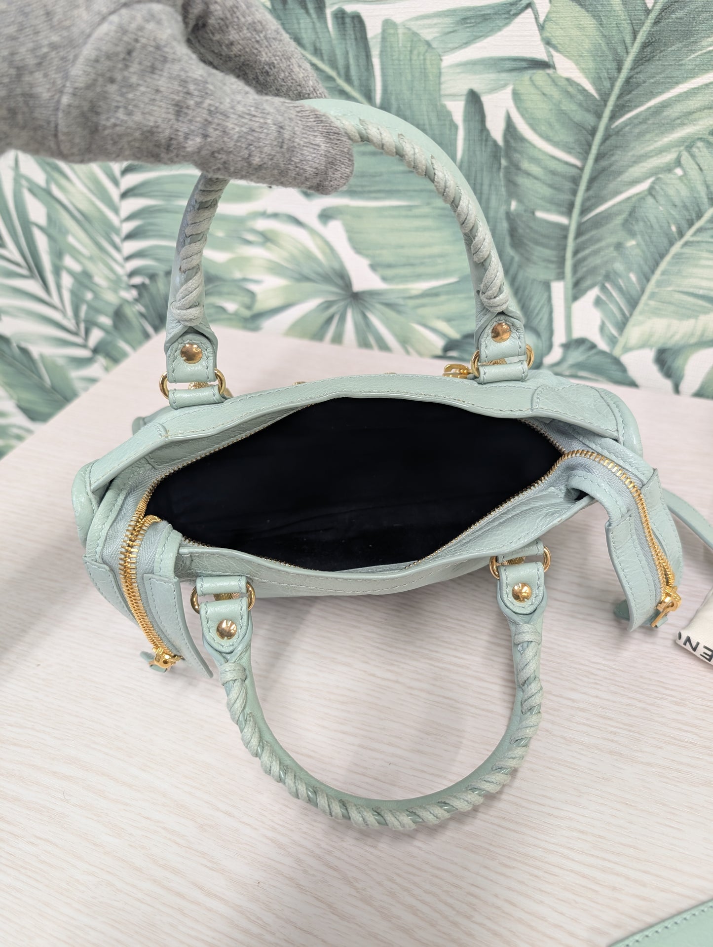Vert D'eau Classic City Gold Hardware Mini