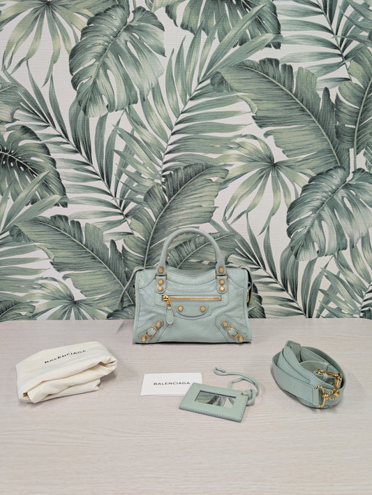 Vert D'eau Classic City Gold Hardware Mini