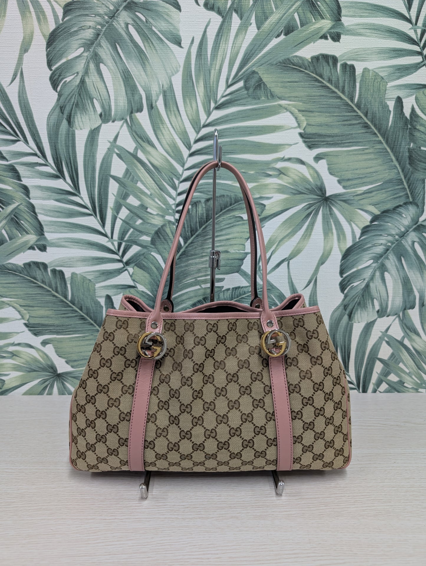 GG Canvas Twins Tote Bag