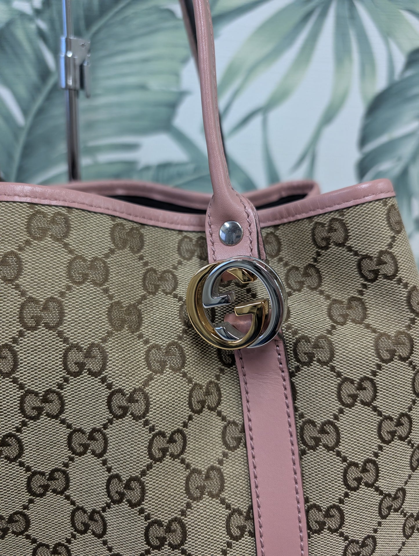 GG Canvas Twins Tote Bag
