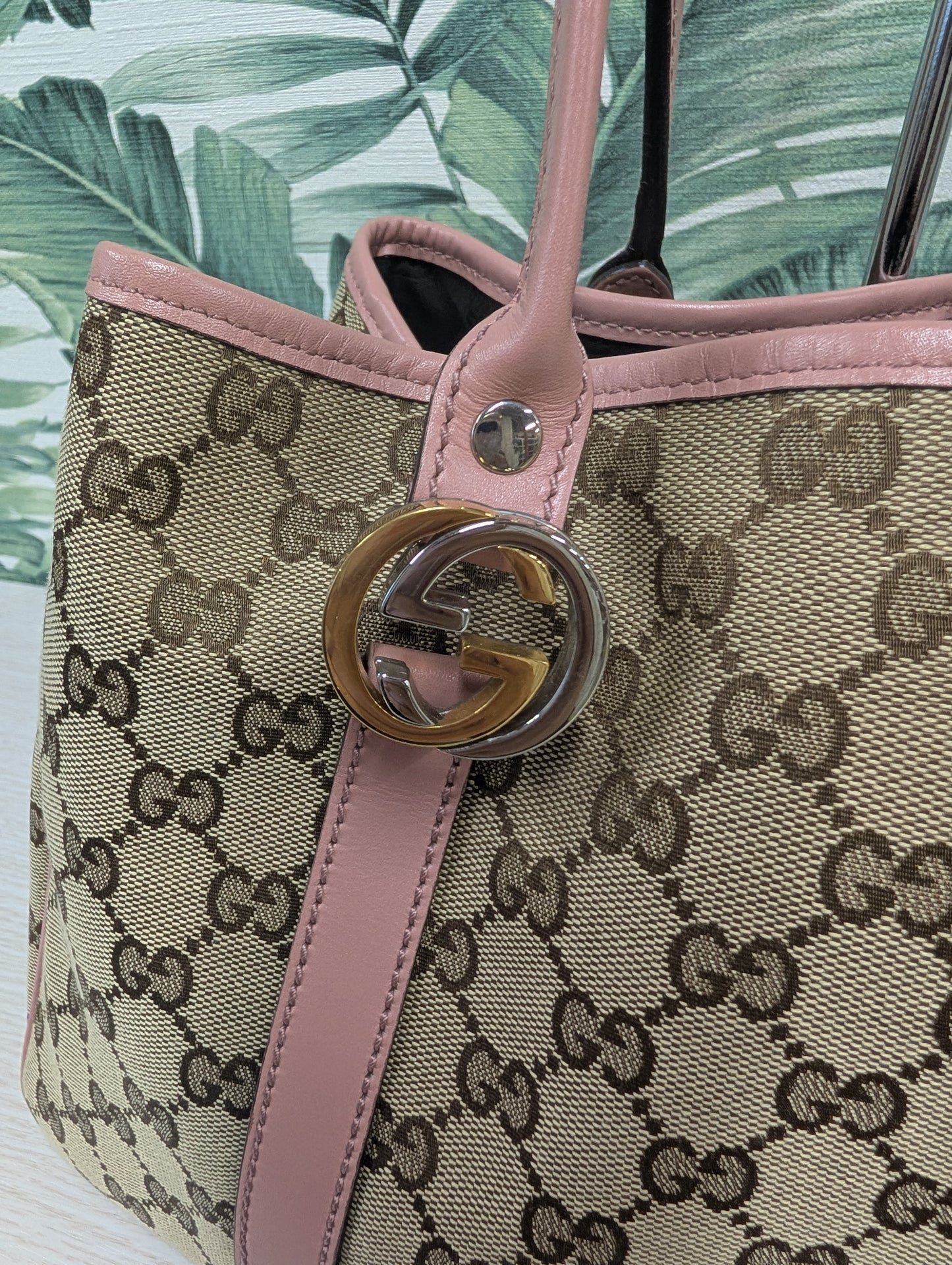GG Canvas Twins Tote Bag