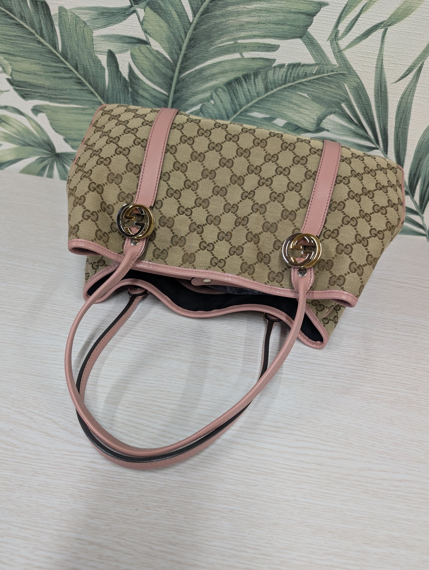 GG Canvas Twins Tote Bag