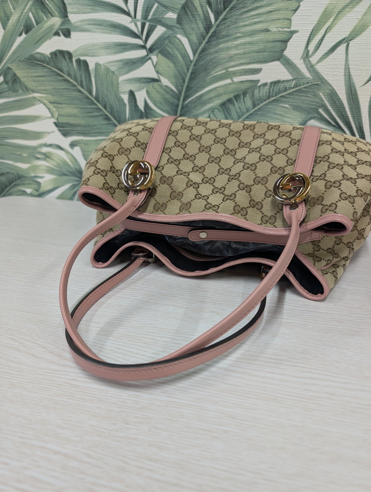 GG Canvas Twins Tote Bag