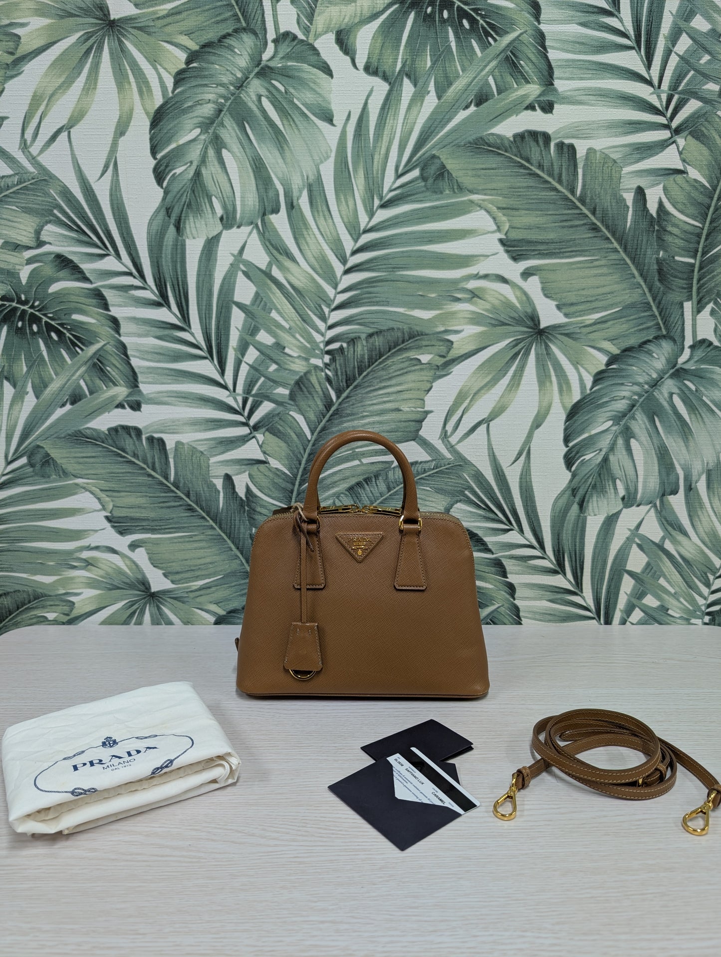 Saffiano Vernice Promenade Small