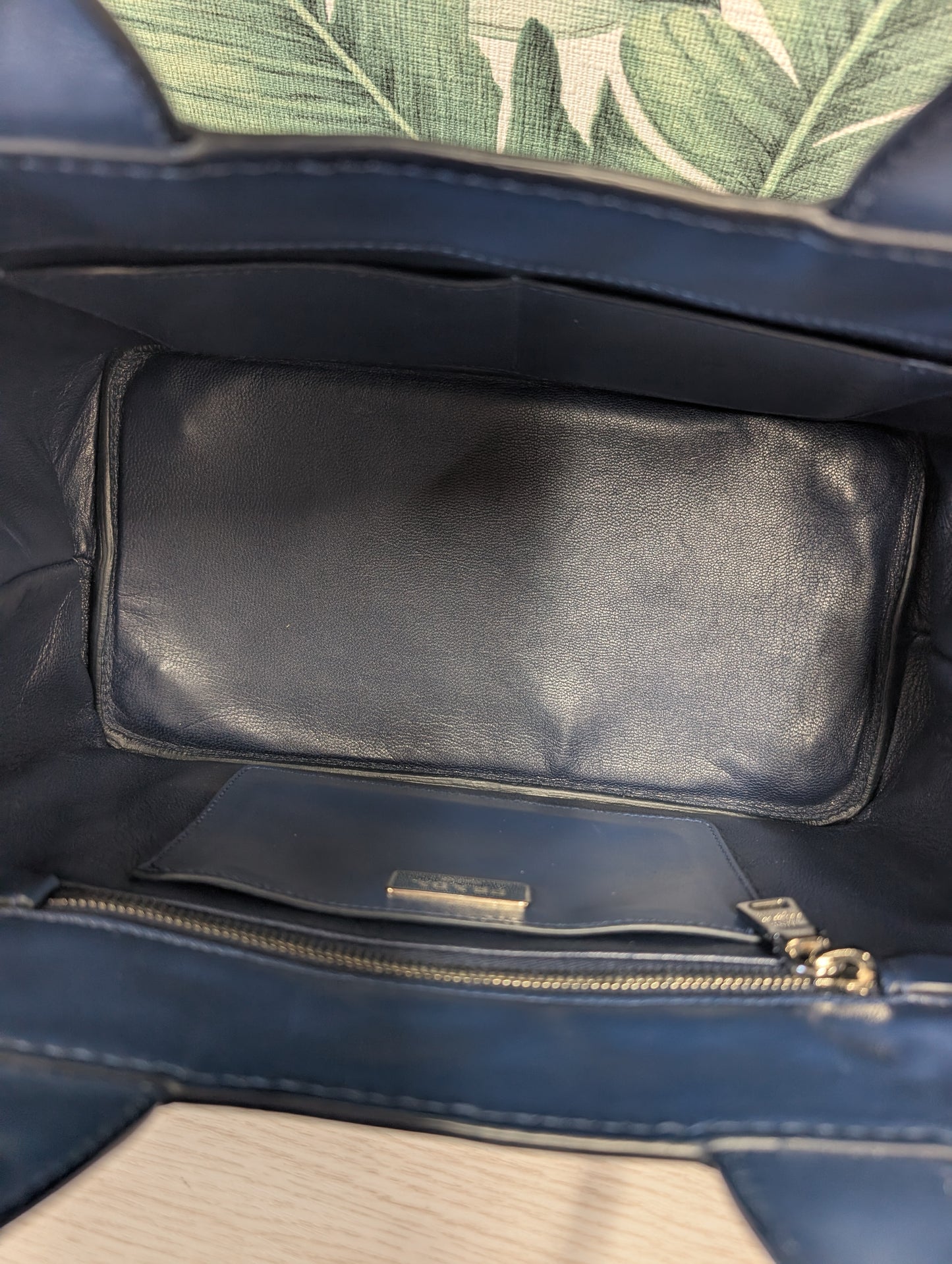 Canapa Leather Tote Bag Small