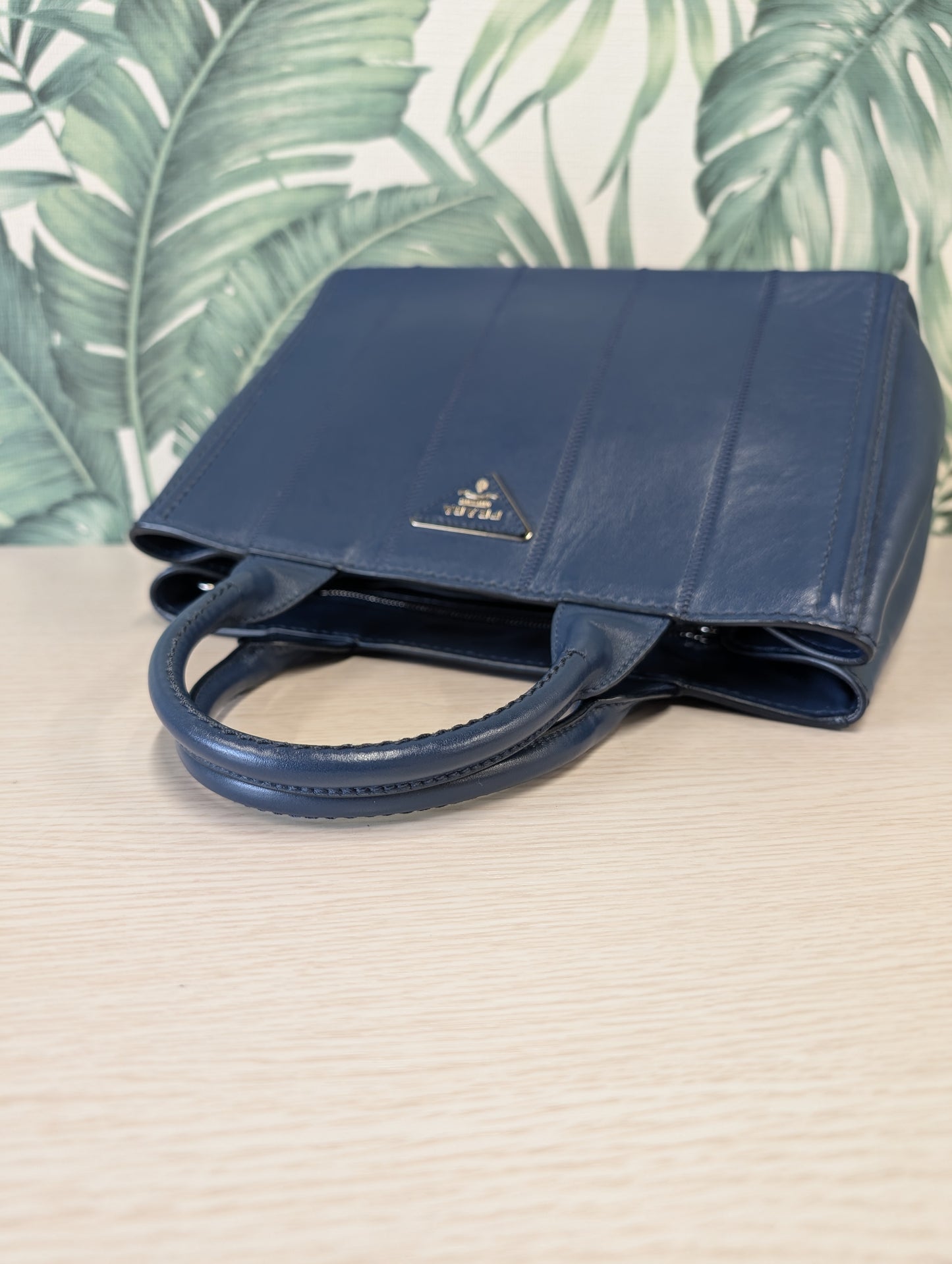 Canapa Leather Tote Bag Small