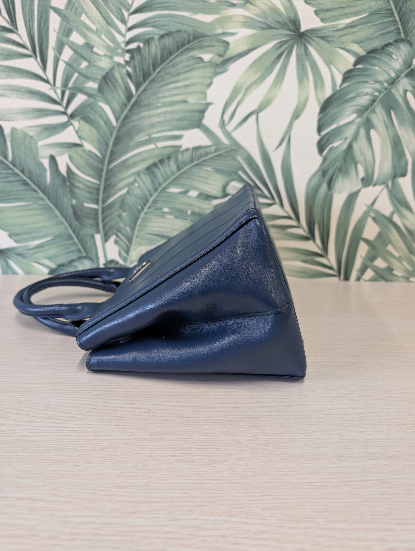 Canapa Leather Tote Bag Small