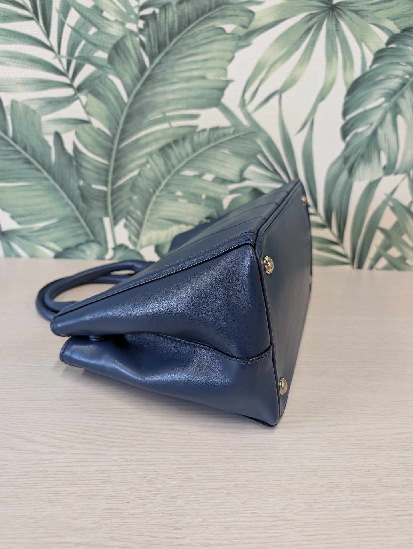 Canapa Leather Tote Bag Small