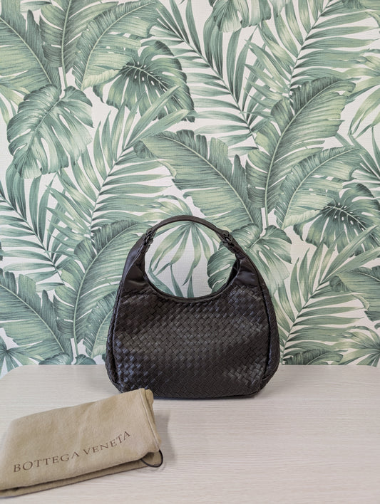 Intrecciato Campana Leather Small
