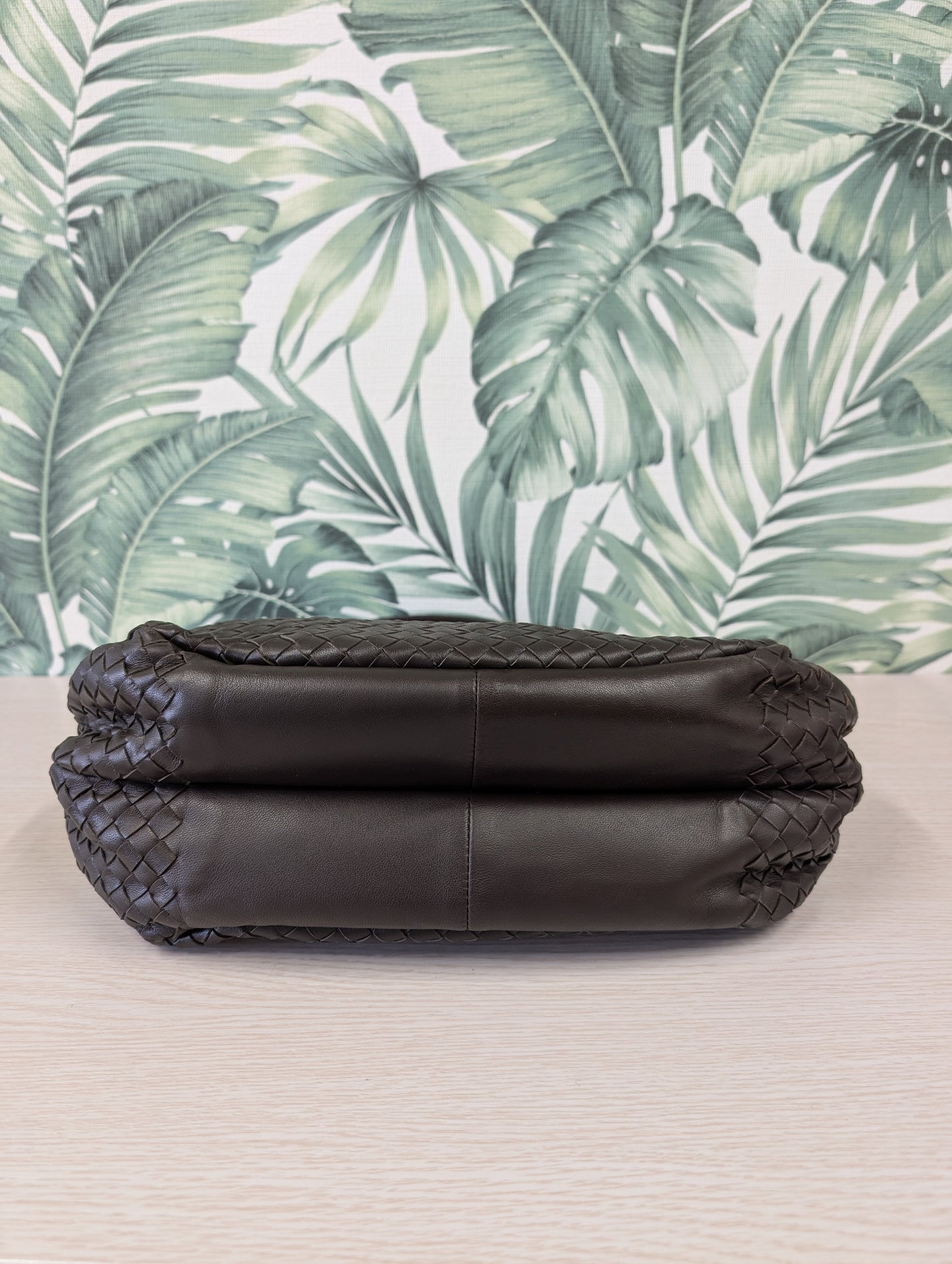 Intrecciato Campana Leather Small