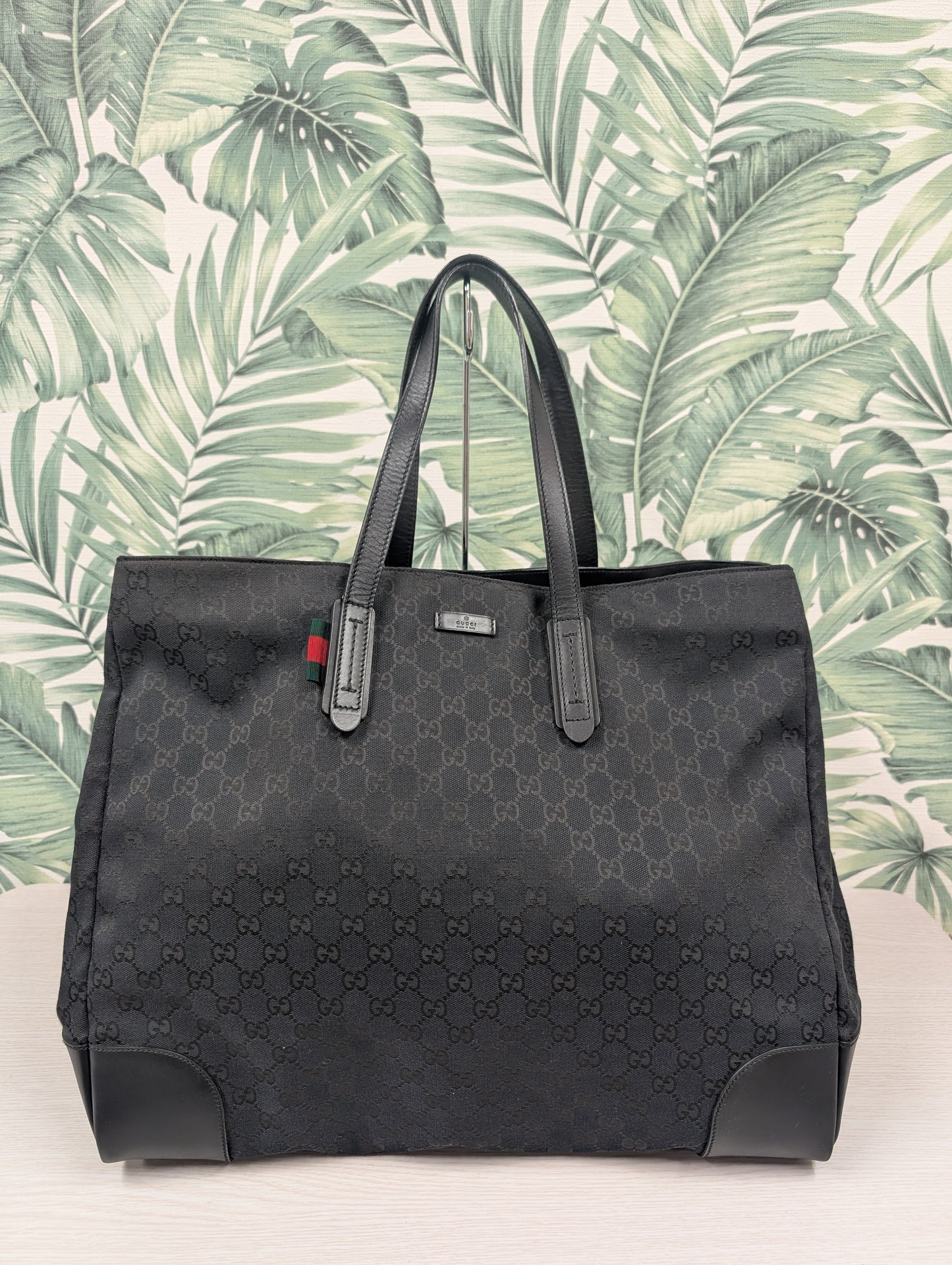 GG Monogram Supreme Large Original Tote Bag Large