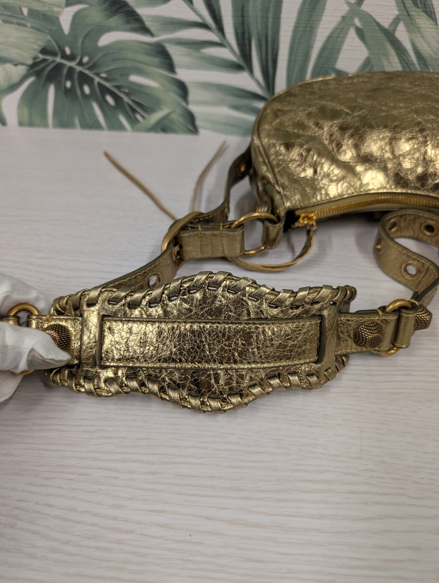 Metallic Agneau Arena Le Cagole Mini