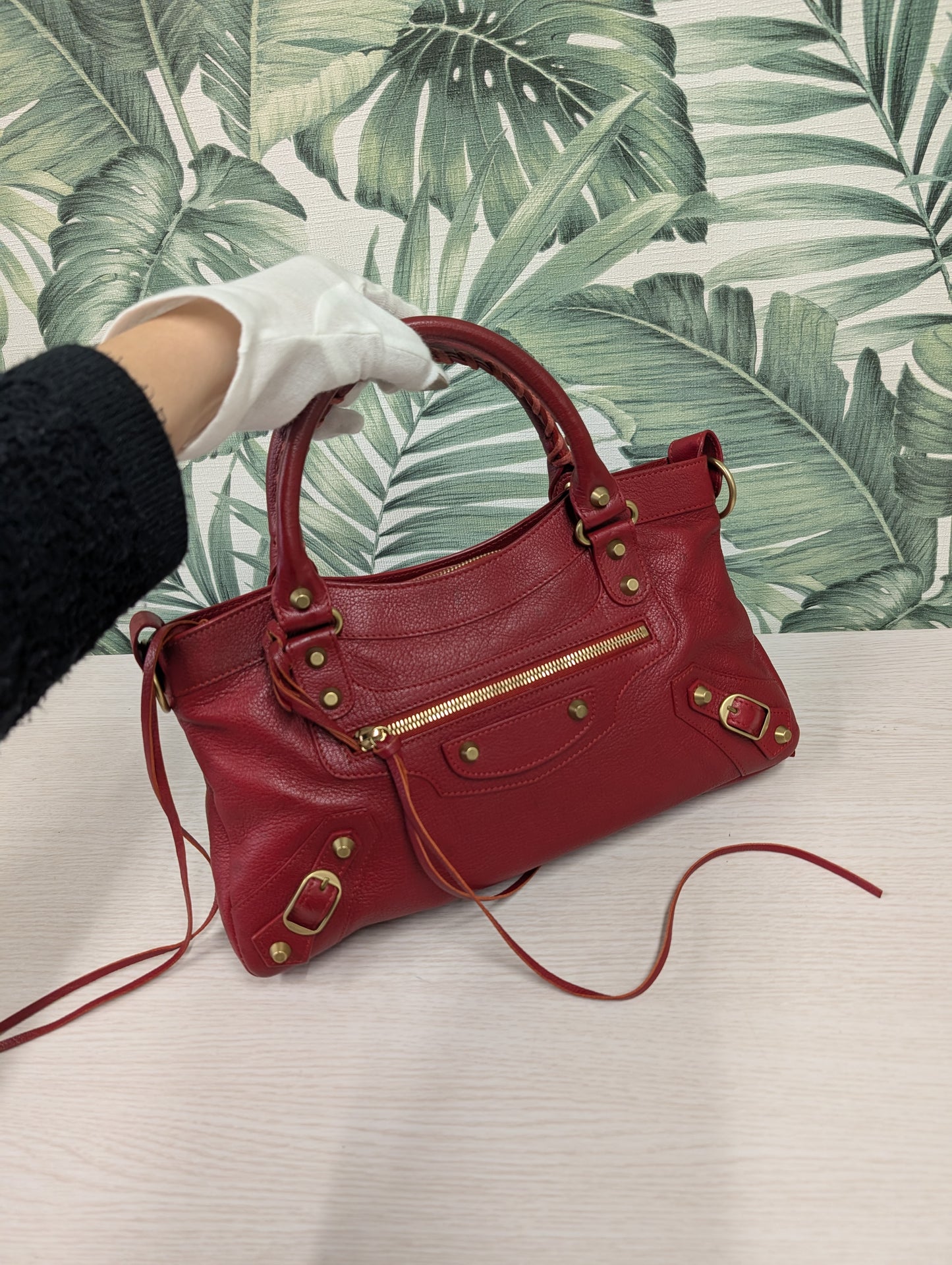 Lambskin Motocross Giant 12 First Satchel