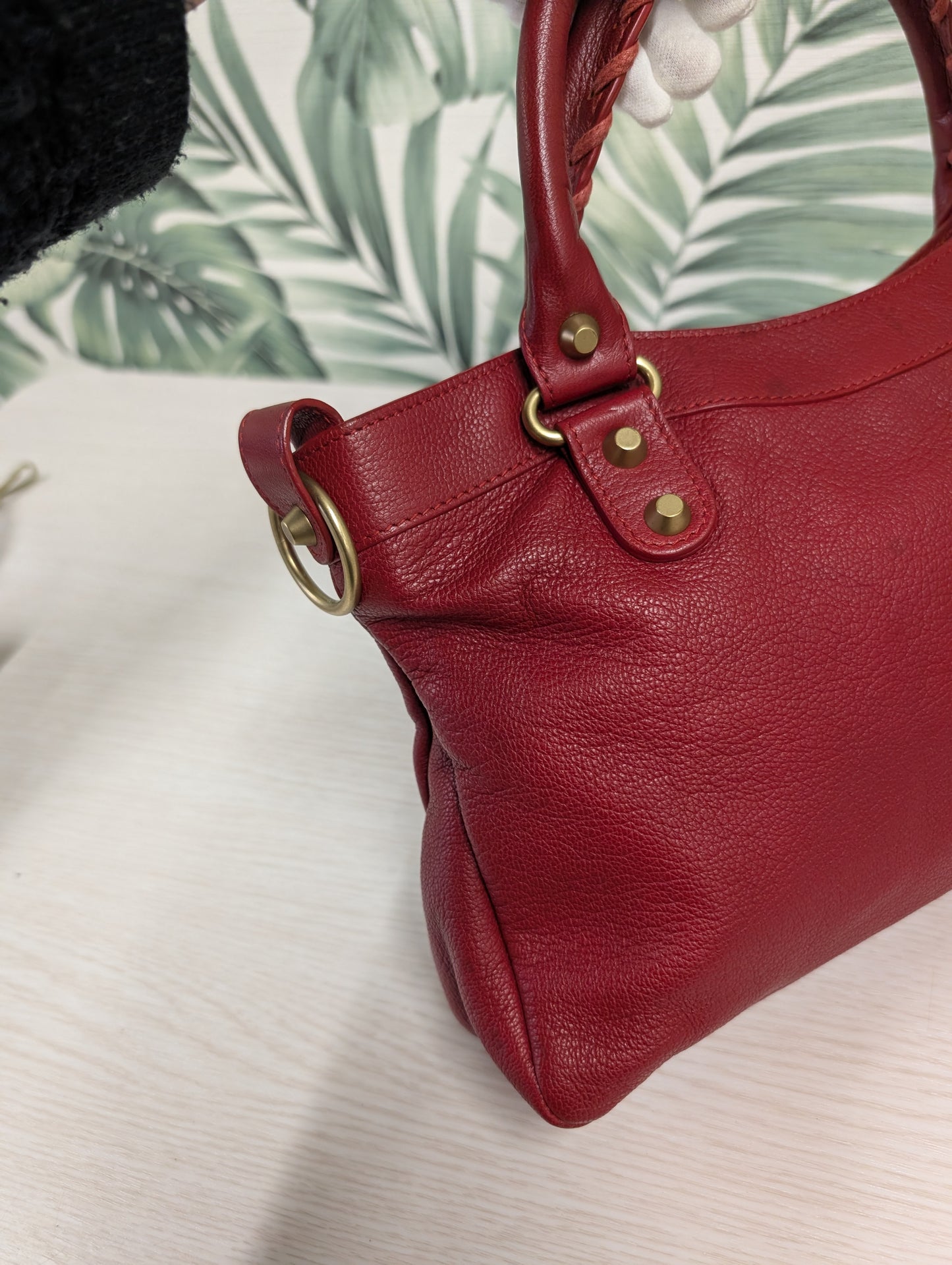 Lambskin Motocross Giant 12 First Satchel