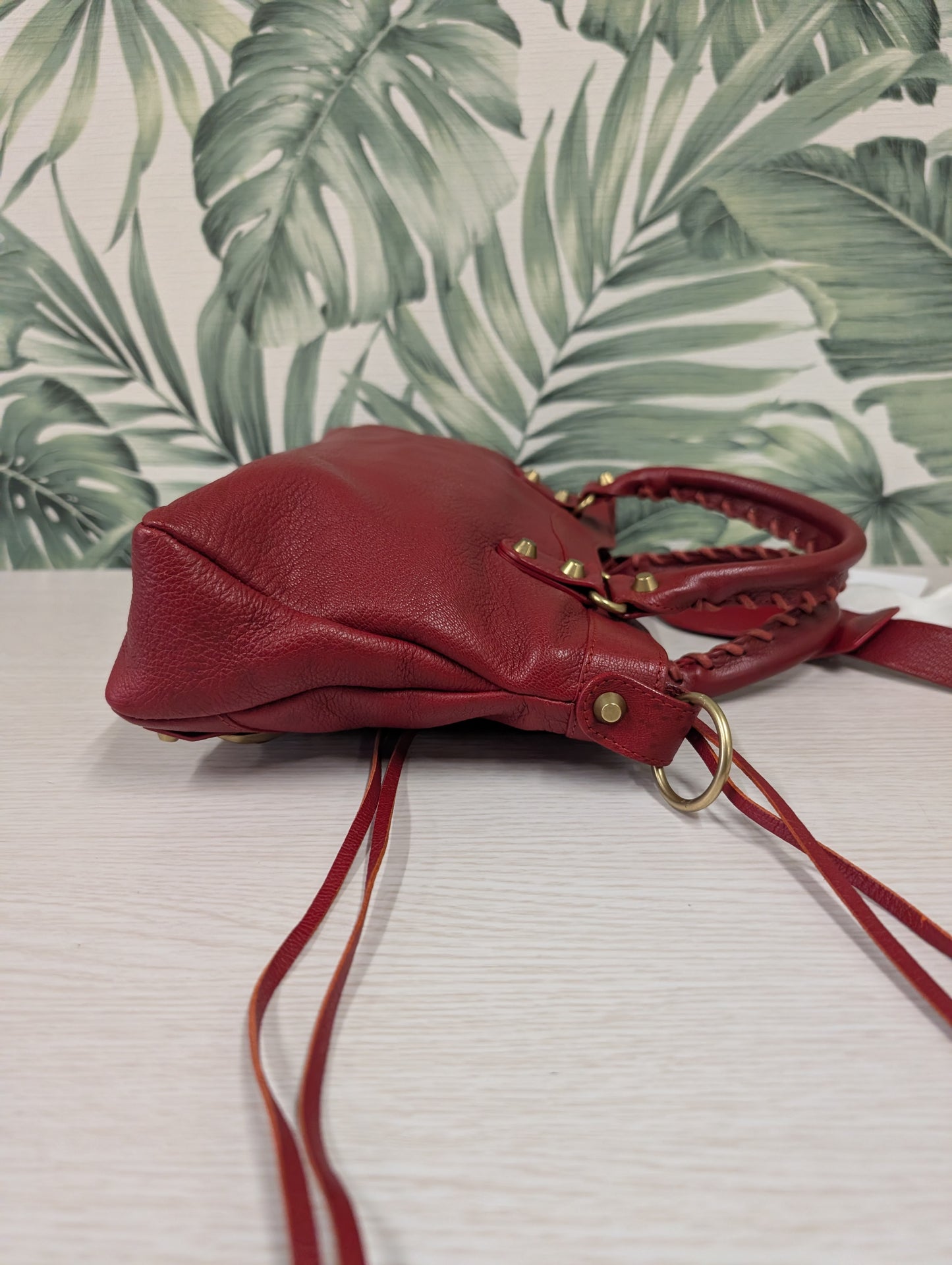 Lambskin Motocross Giant 12 First Satchel