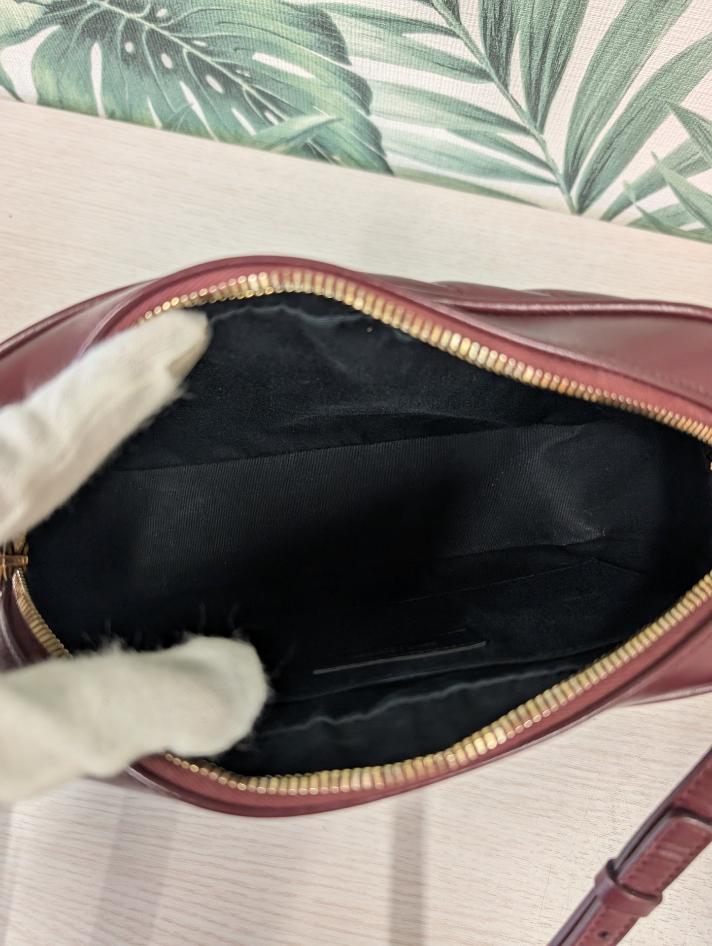 Matelassé Leather Monogram Lou Camera Bag Small