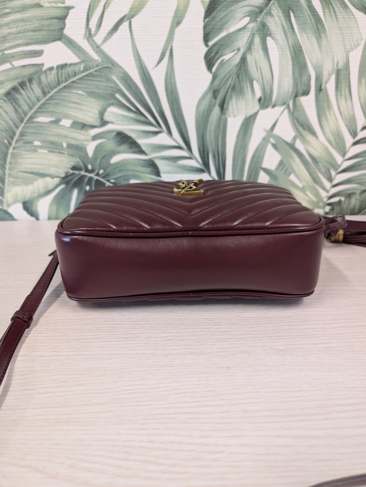 Matelassé Leather Monogram Lou Camera Bag Small