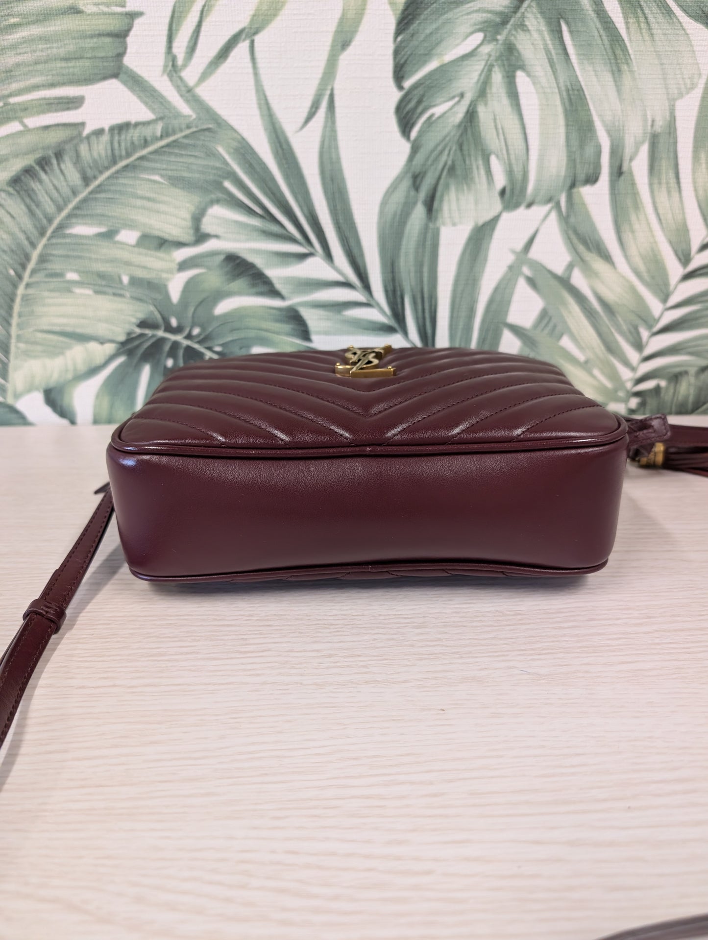 Matelassé Leather Monogram Lou Camera Bag Small