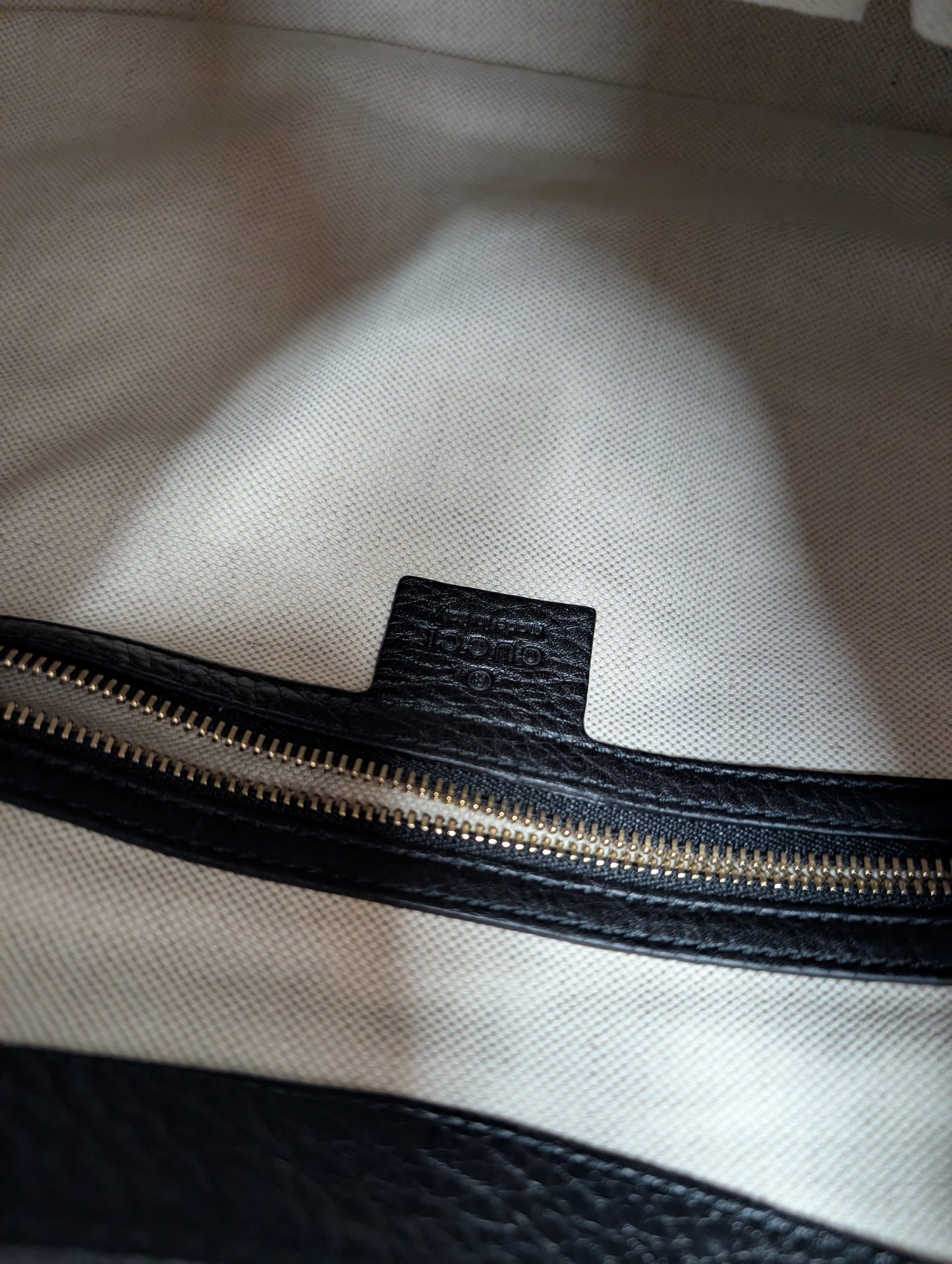 Vintage Jackie Grained Leather Large