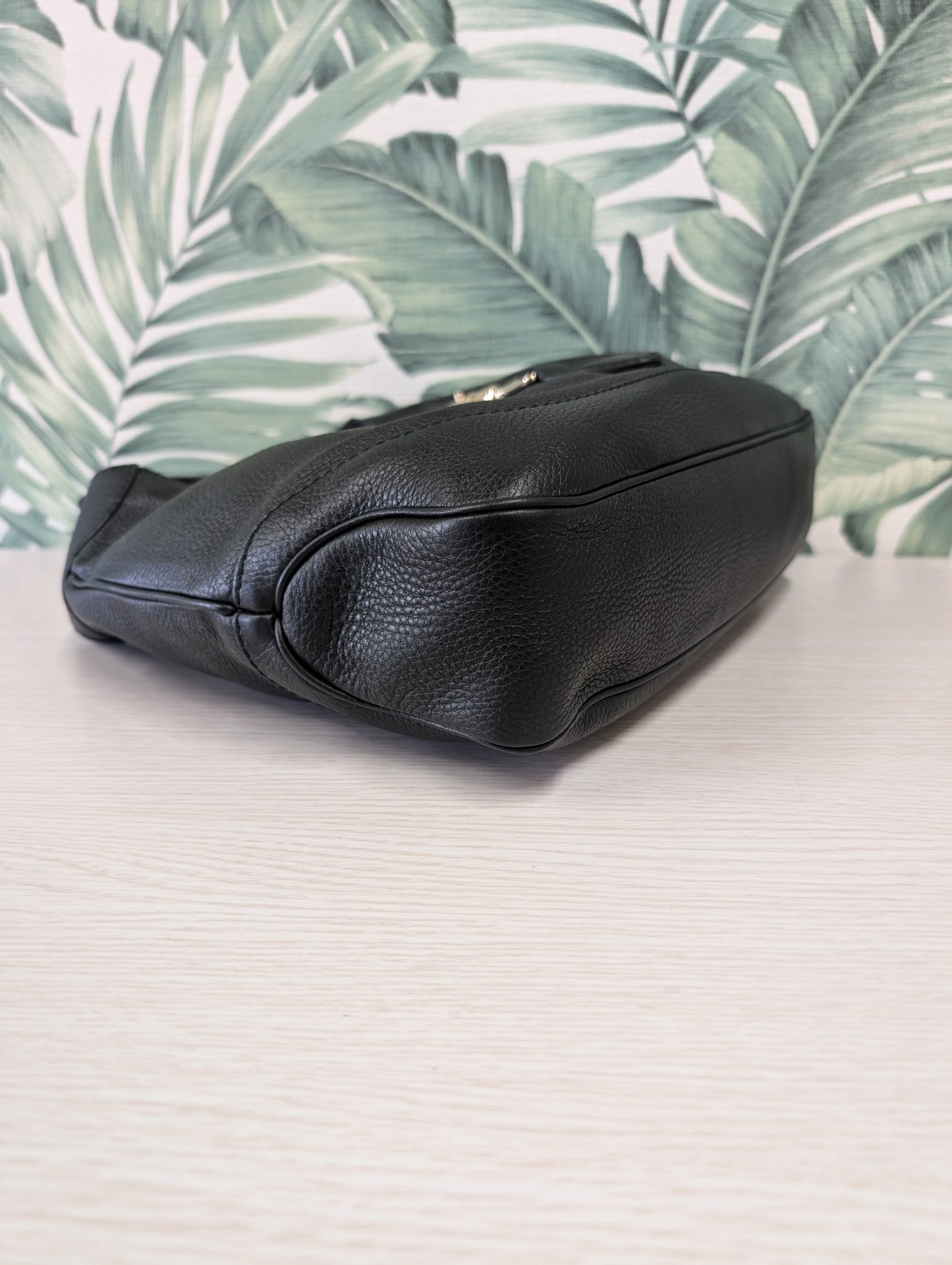 Vintage Jackie Grained Leather Large