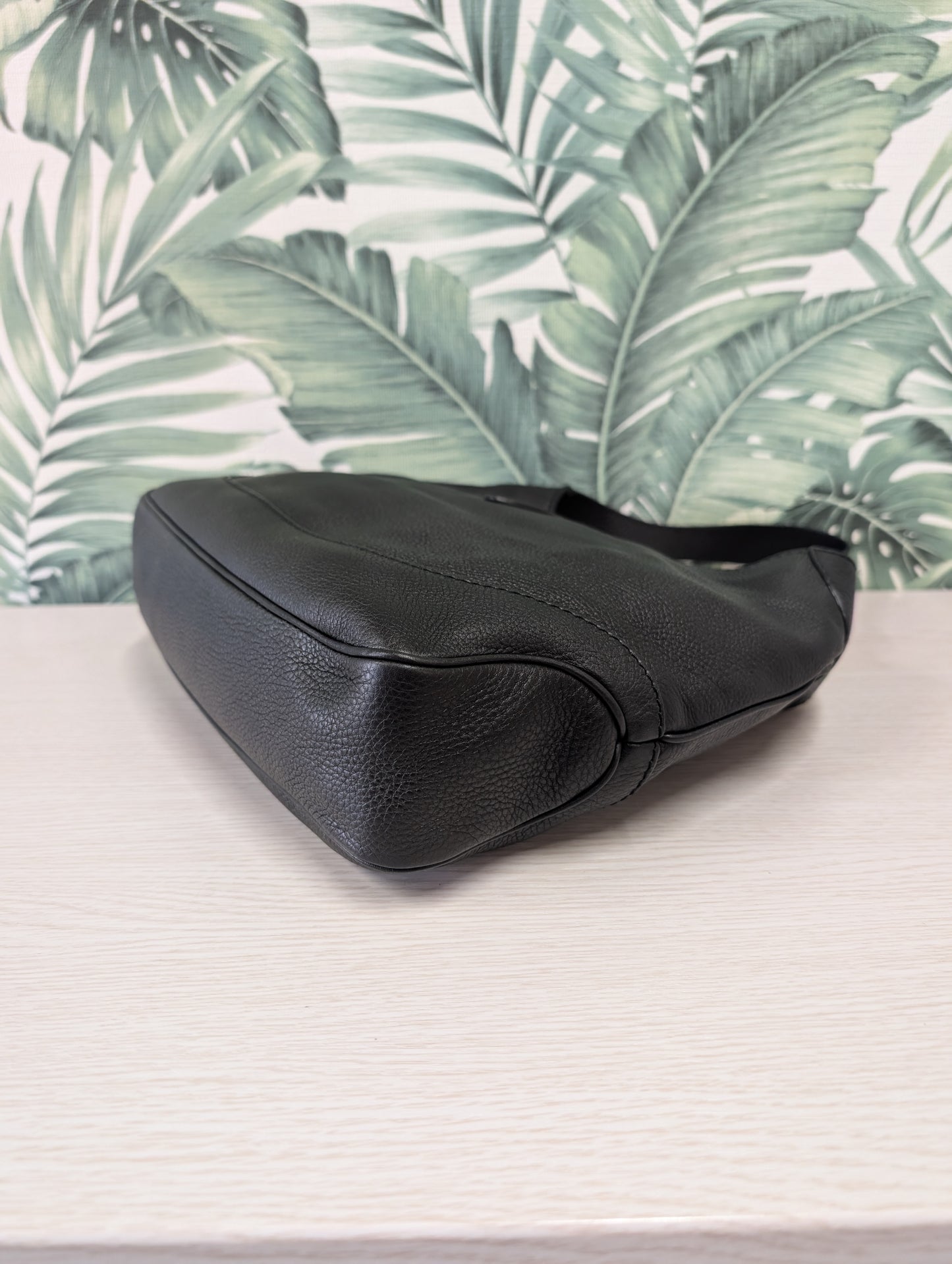 Vintage Jackie Grained Leather Large