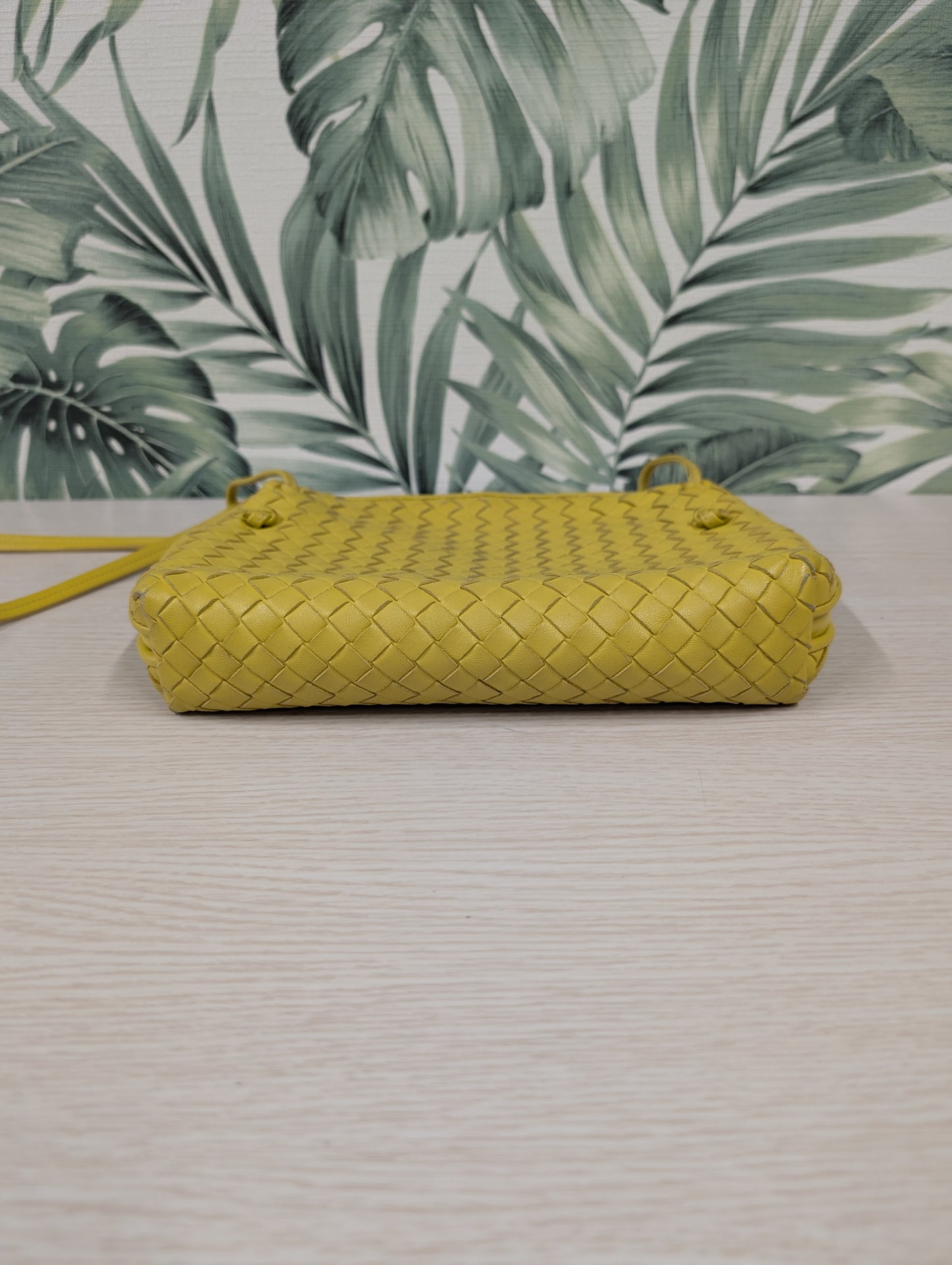 Intrecciato Leather Nodini Small