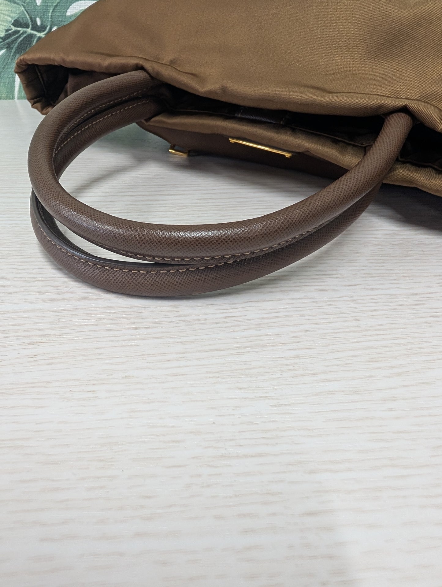 Tessuto Nylon Convertible Shopping Tote Bag Small