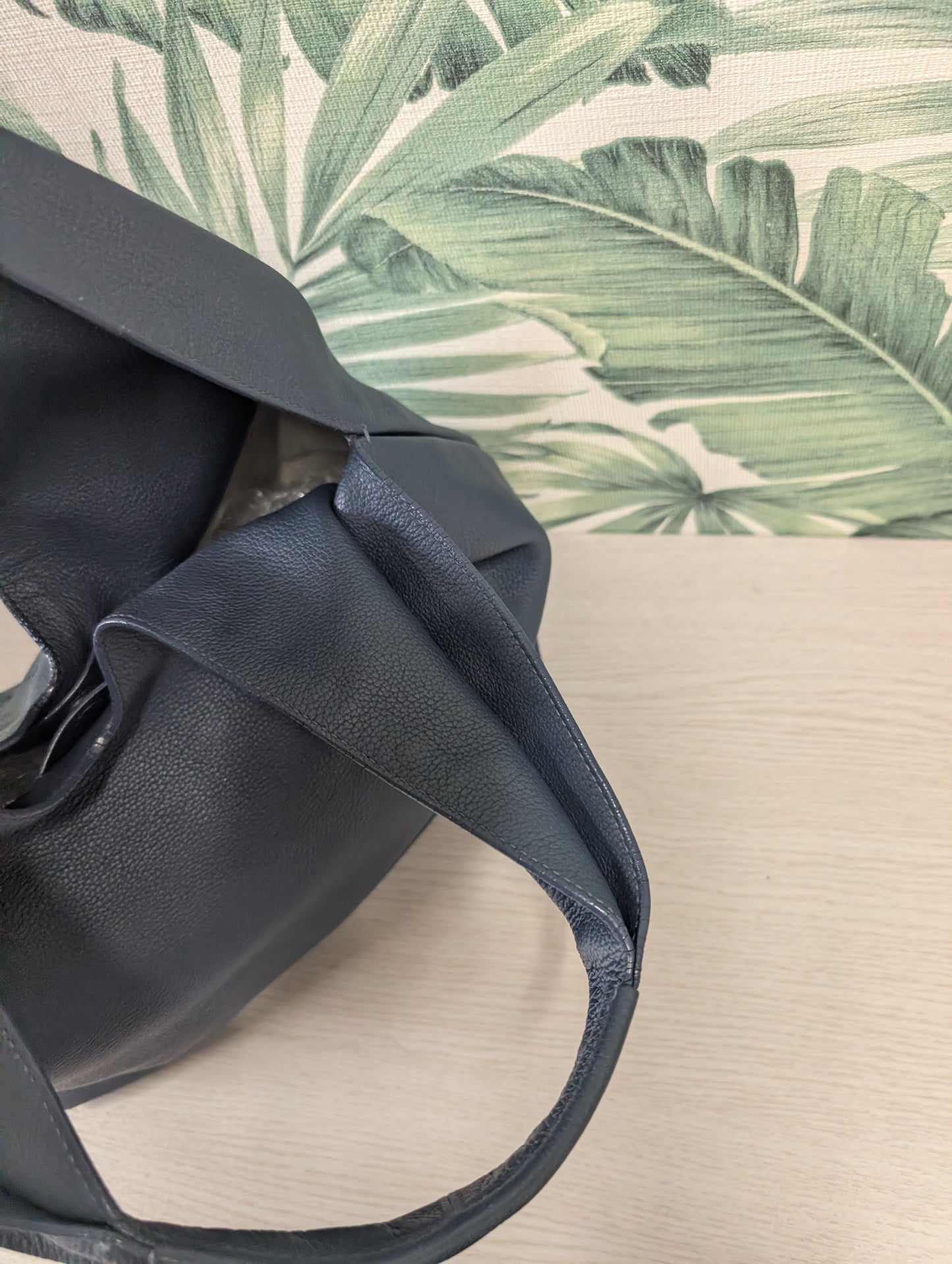 Vintage Dunas Leather Hobo