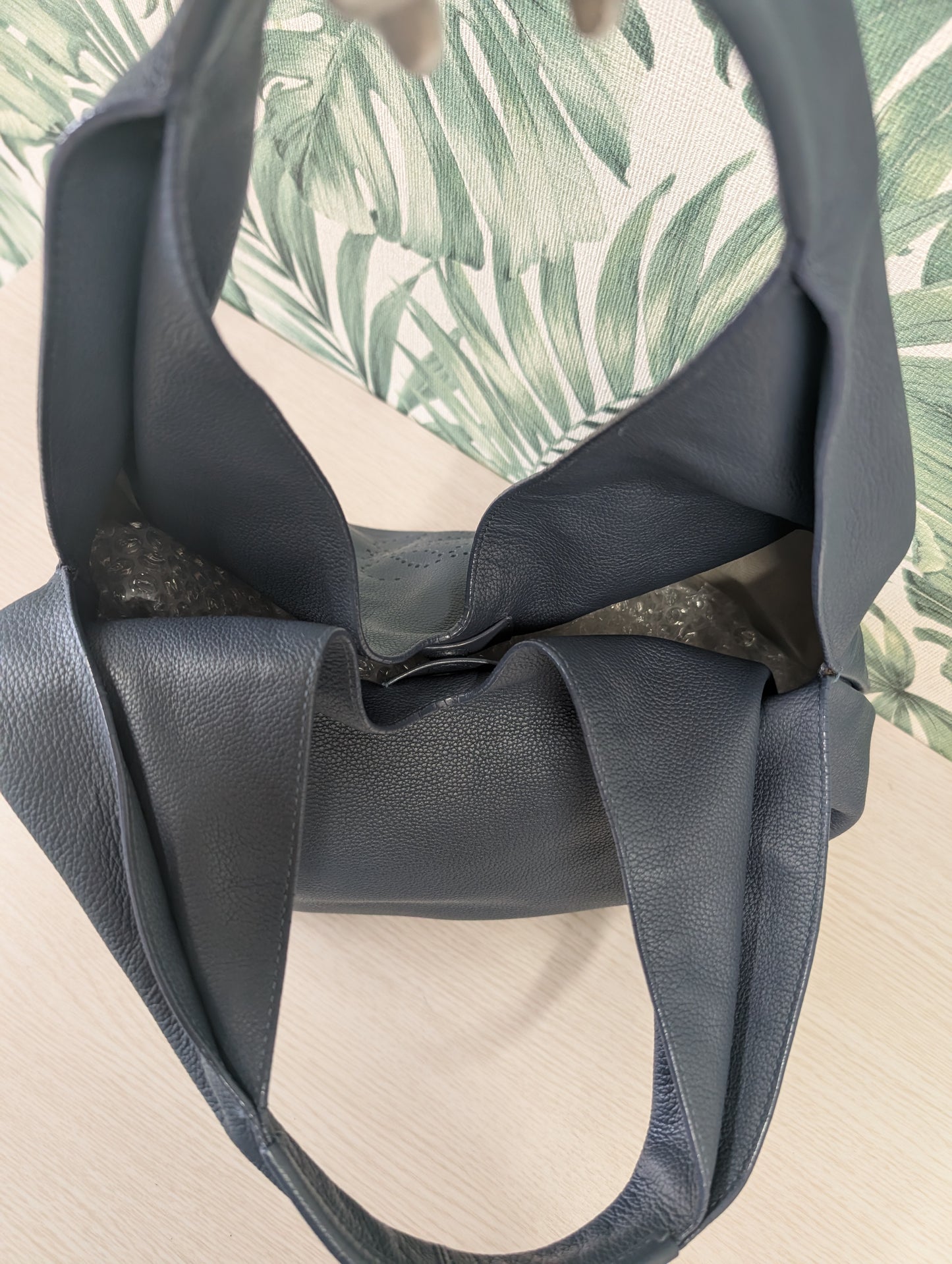 Vintage Dunas Leather Hobo