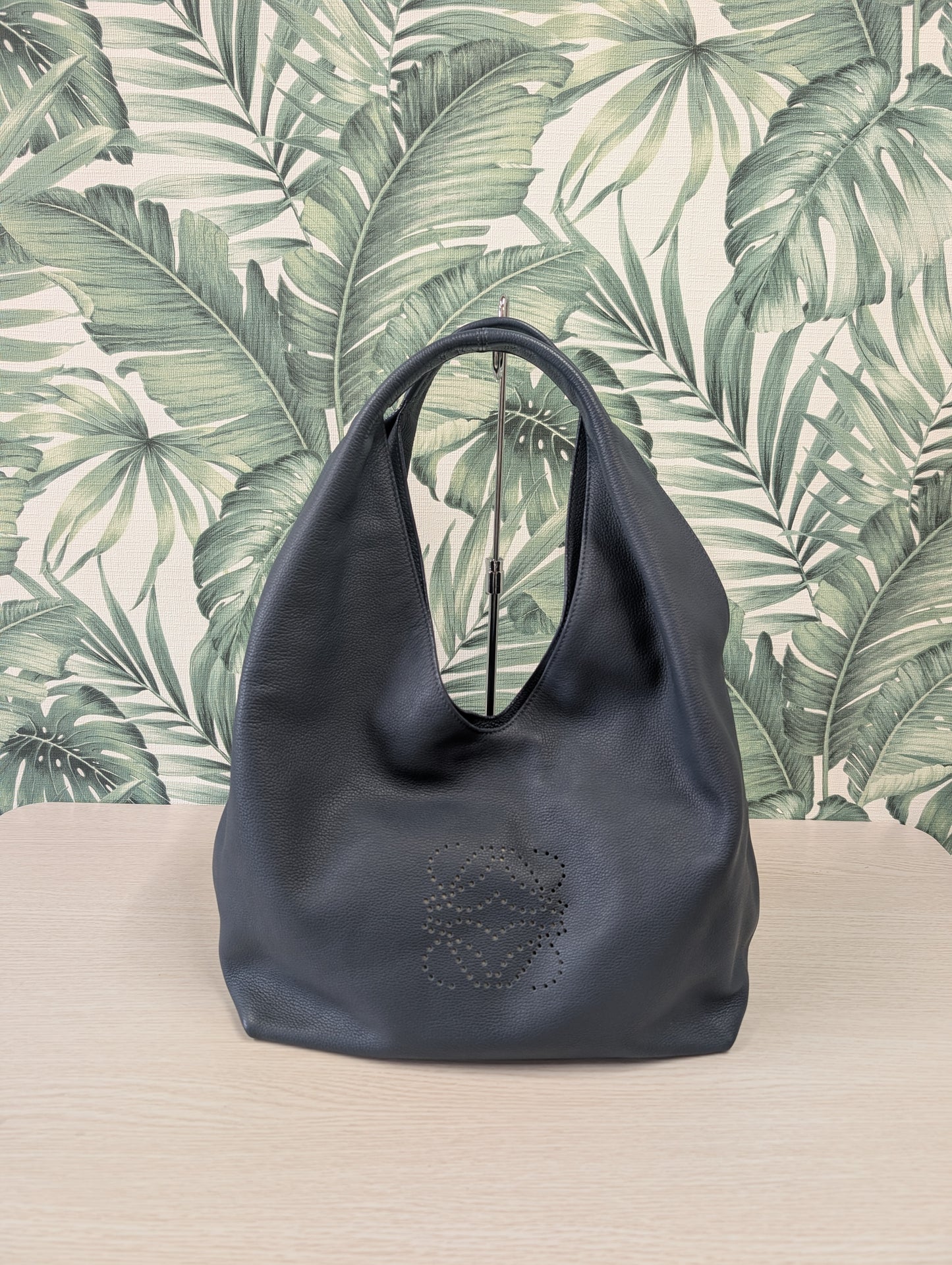 Vintage Dunas Leather Hobo