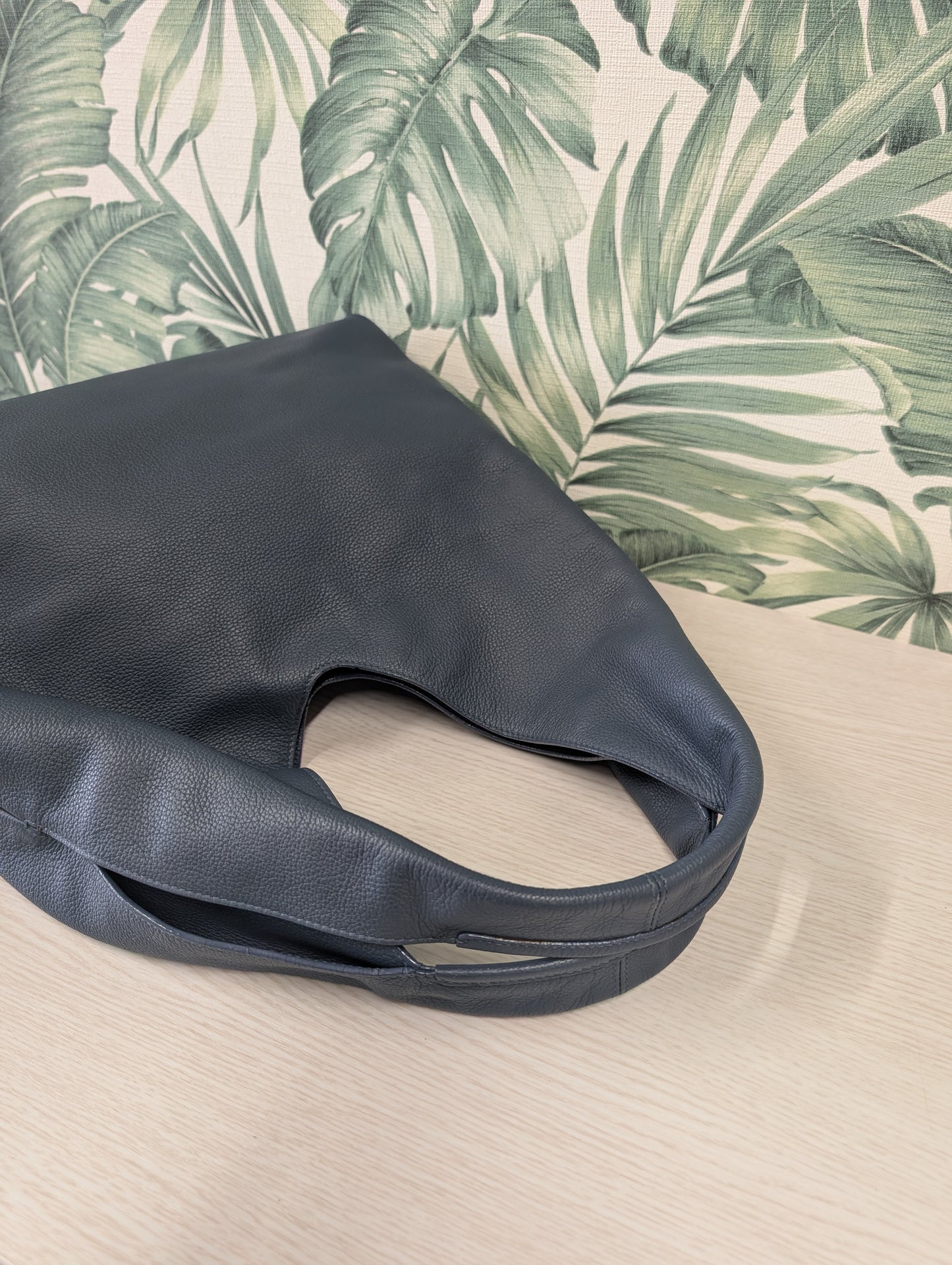 Vintage Dunas Leather Hobo