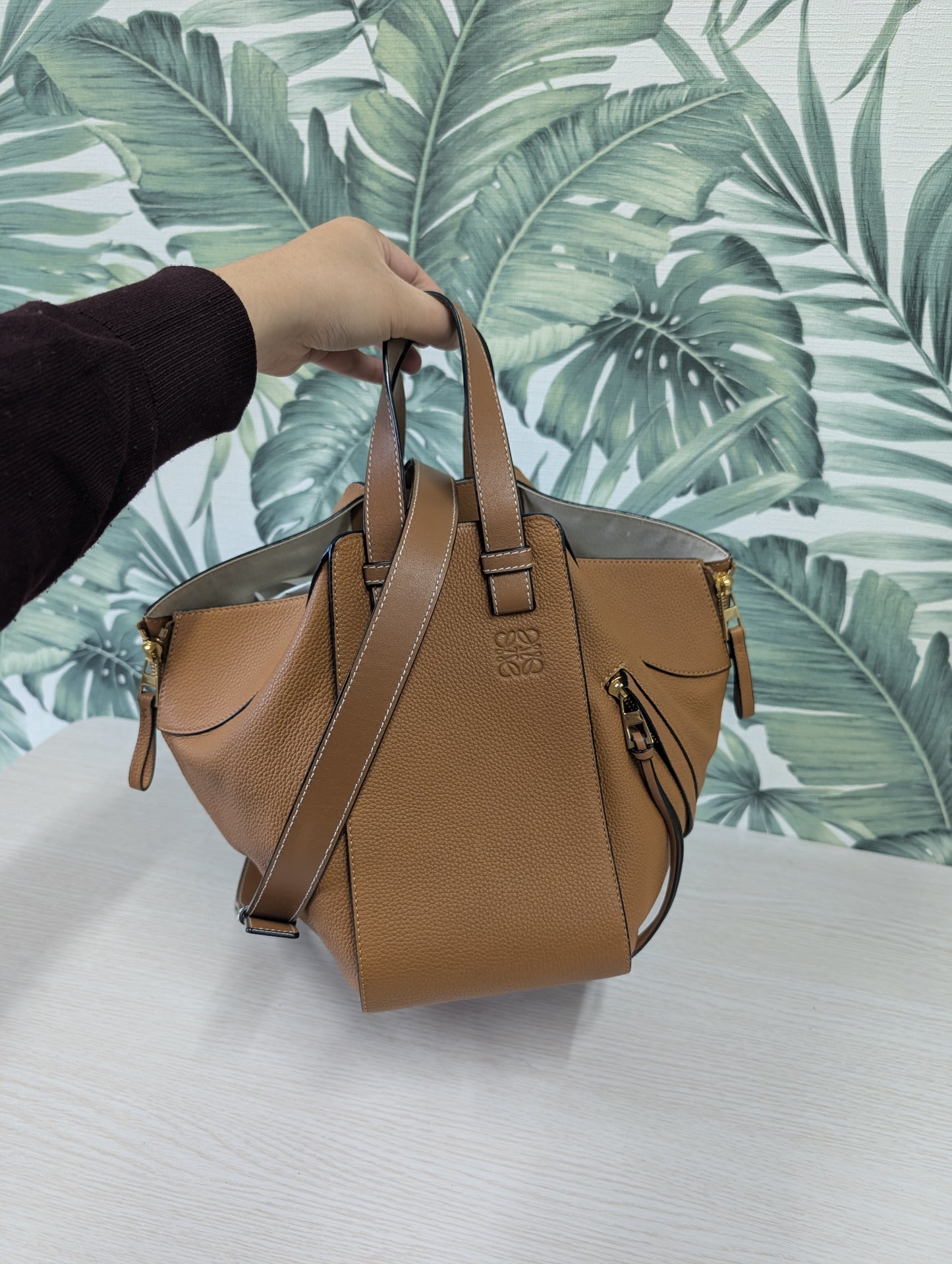Hammock Grained Leather Small