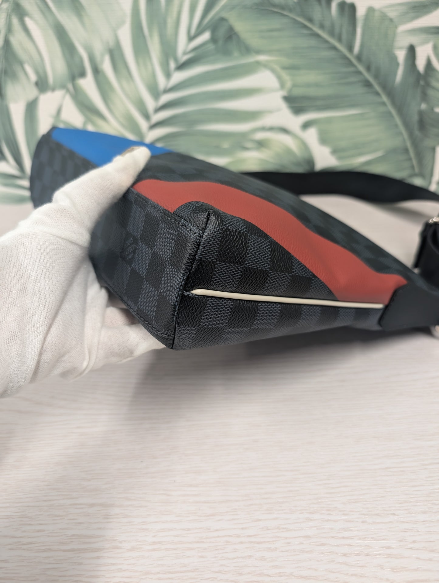 Damier Cobalt Regatta Mick PM Limited Edition American Cup
