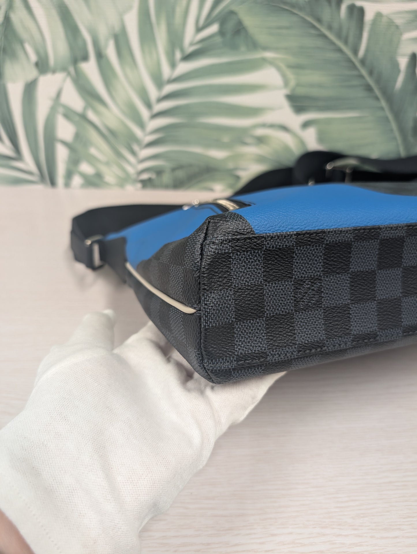 Damier Cobalt Regatta Mick PM Limited Edition American Cup