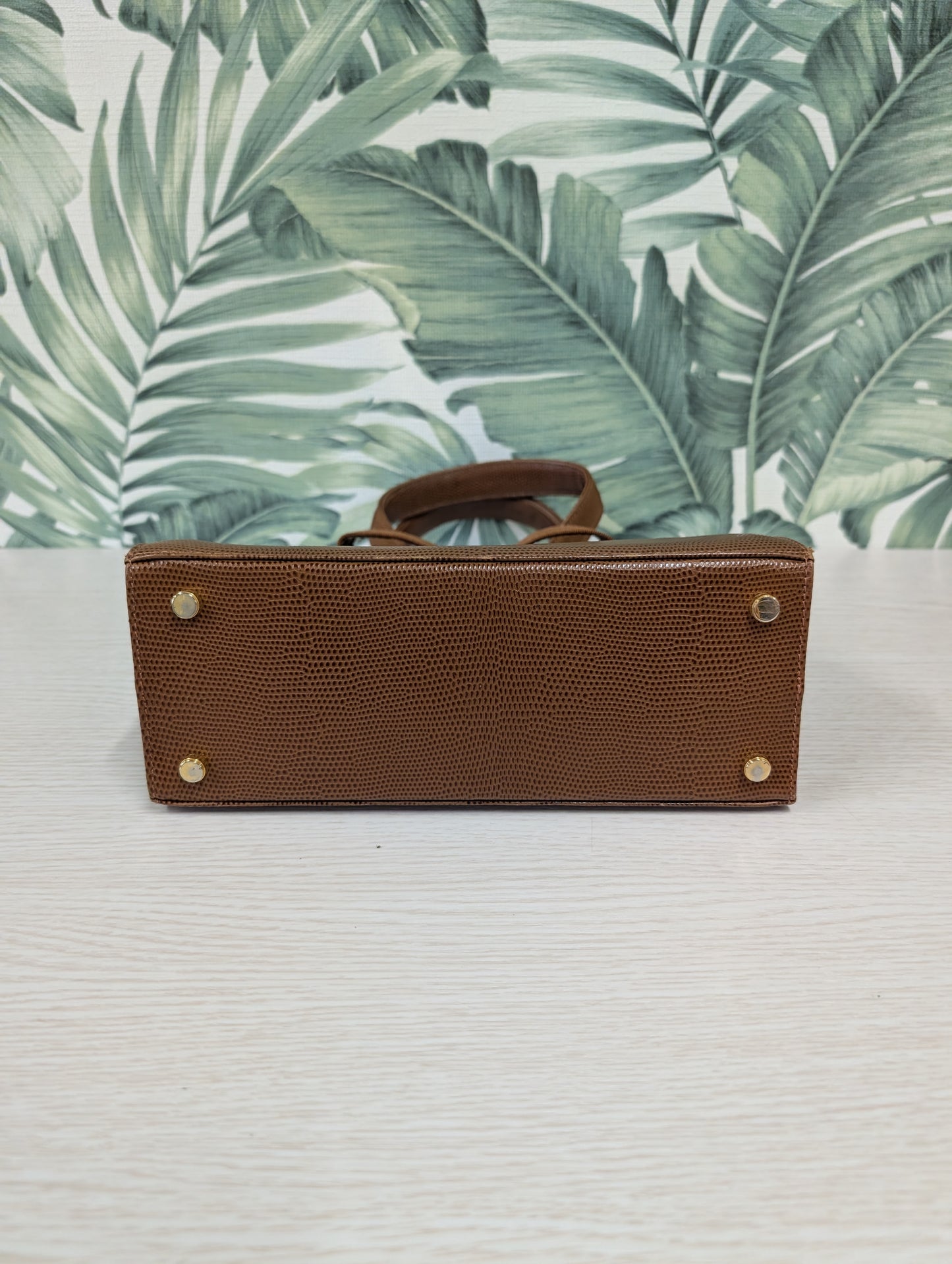 Vintage Vara-Embossed Lizard 2-way Small