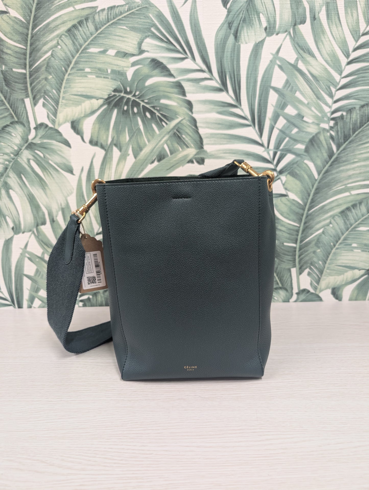 Seau Sangle Leather Tote Small