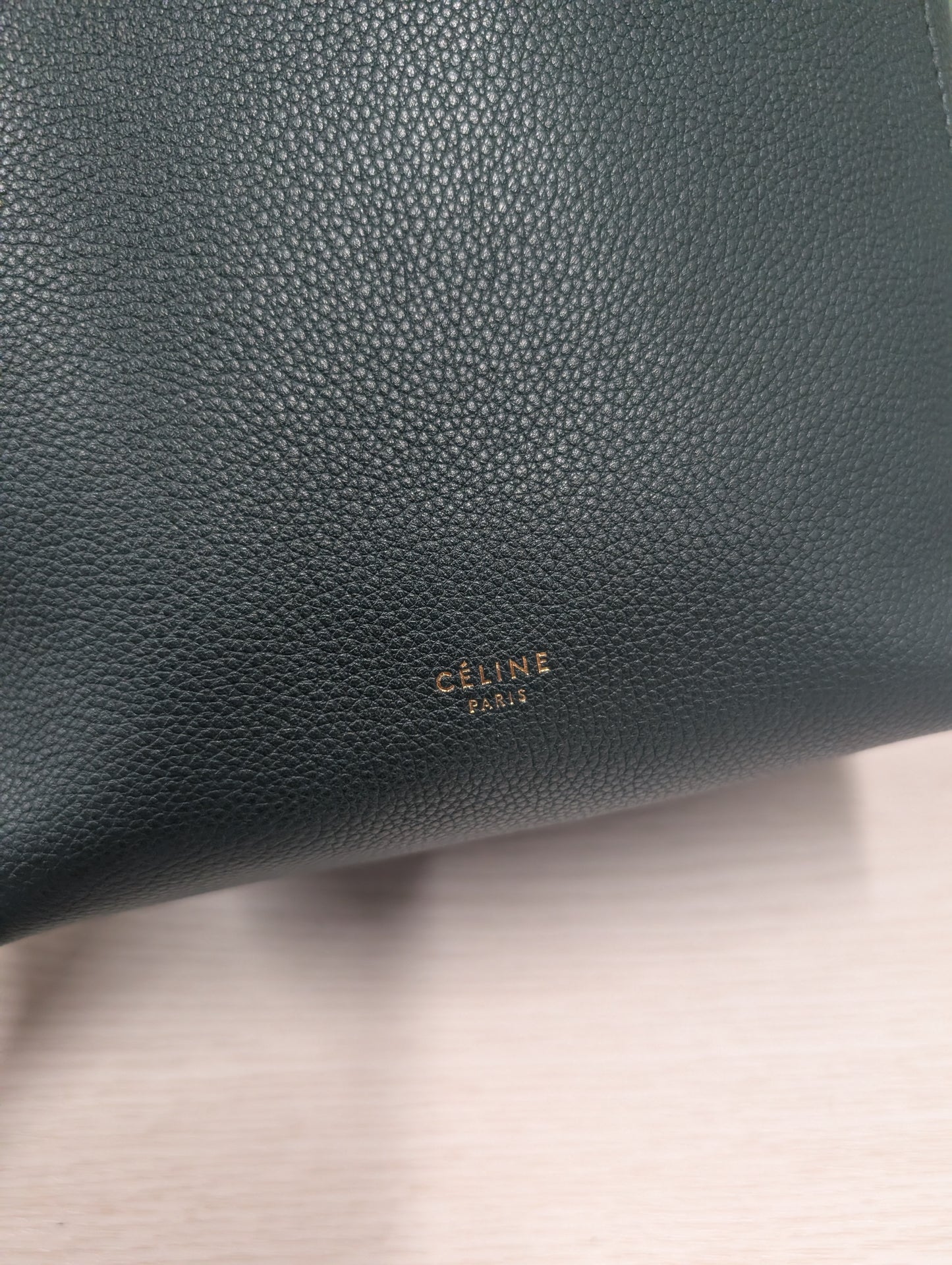 Seau Sangle Leather Tote Small